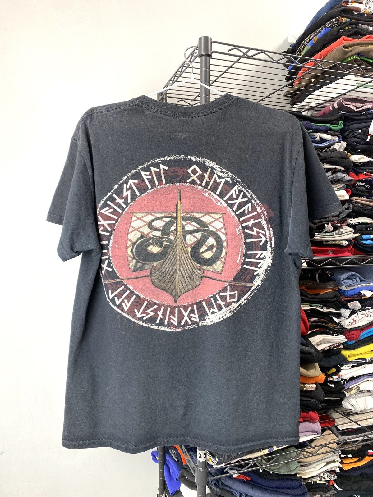 Band Tees Vintage 2000’s Amon Amarth Band T Shirt Size US M / EU 48-50 / 2 - 2 Thumbnail