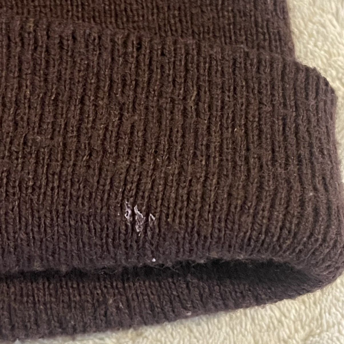 Carhartt Vintage Carhartt Beanie Adult One Size Brown Hat Knit Cuffed Size ONE SIZE - 7 Thumbnail