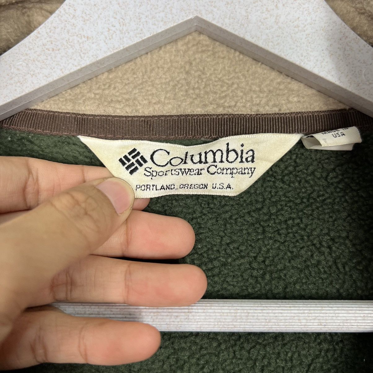 Columbia VINTAGE COLUMBIA FLEECE MADE IN USA Size US L / EU 52-54 / 3 - 15 Thumbnail