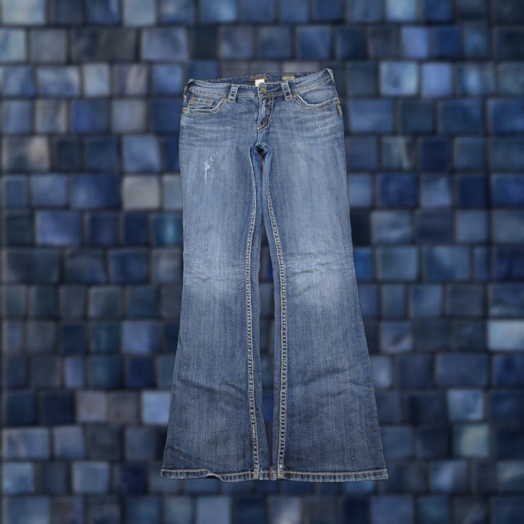 Silver Jeans Co. VTG Y2K Silver Jeans Co Suki Surplus Bootcut Blue Jeans Womens Size 30x32 Size 30" / US 8 / IT 44 - 1 Thumbnail