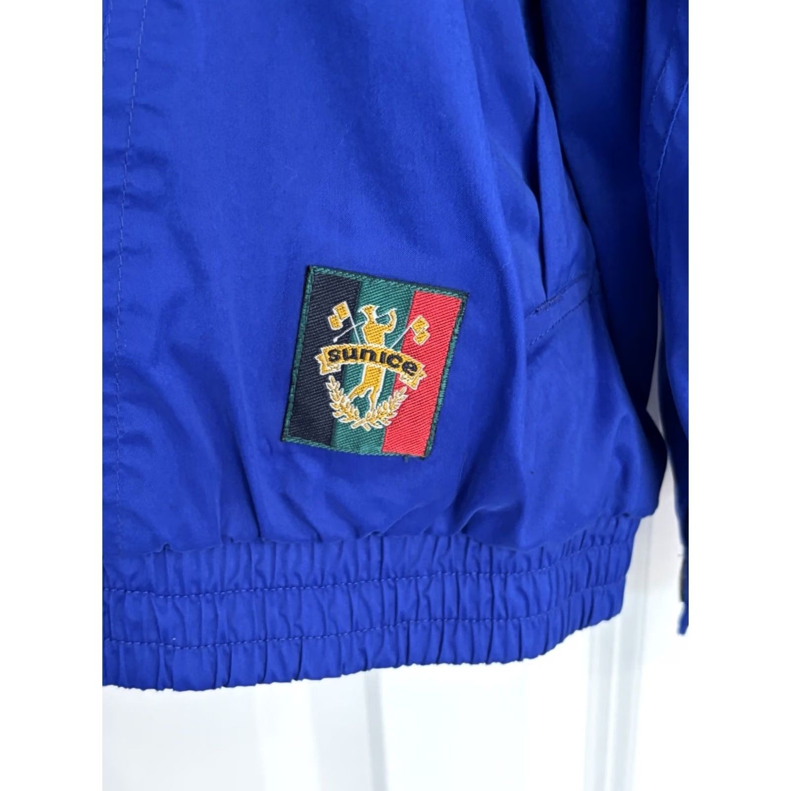 Vintage VINTAGE Sunice Blackwolf run Golf Jacket Blue Adult Large Mens Zip Size US L / EU 52-54 / 3 - 3 Thumbnail