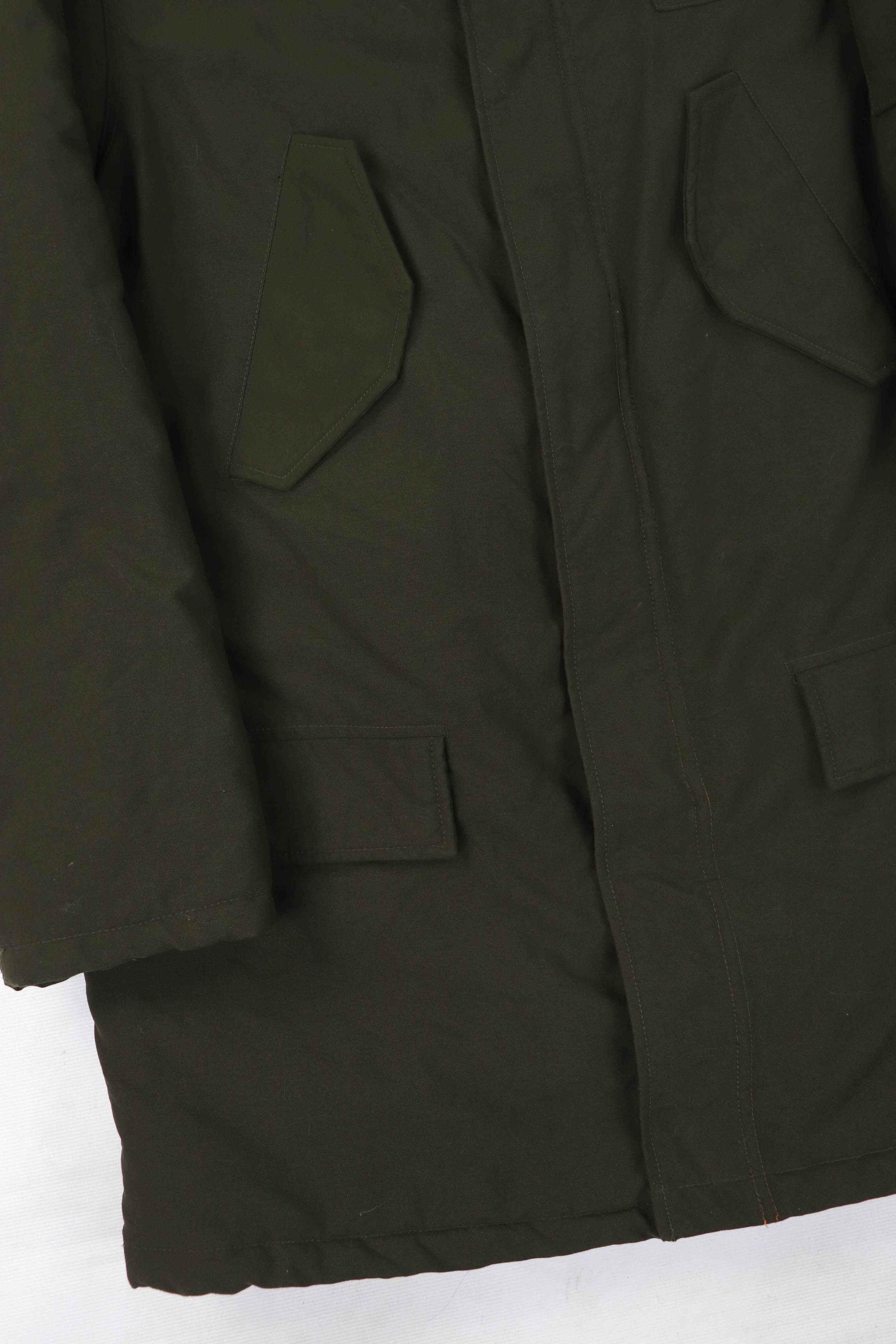 Aspesi Aspesi Thermal Insulation Olive Green Field Jacket Size US XL / EU 56 / 4 - 4 Thumbnail