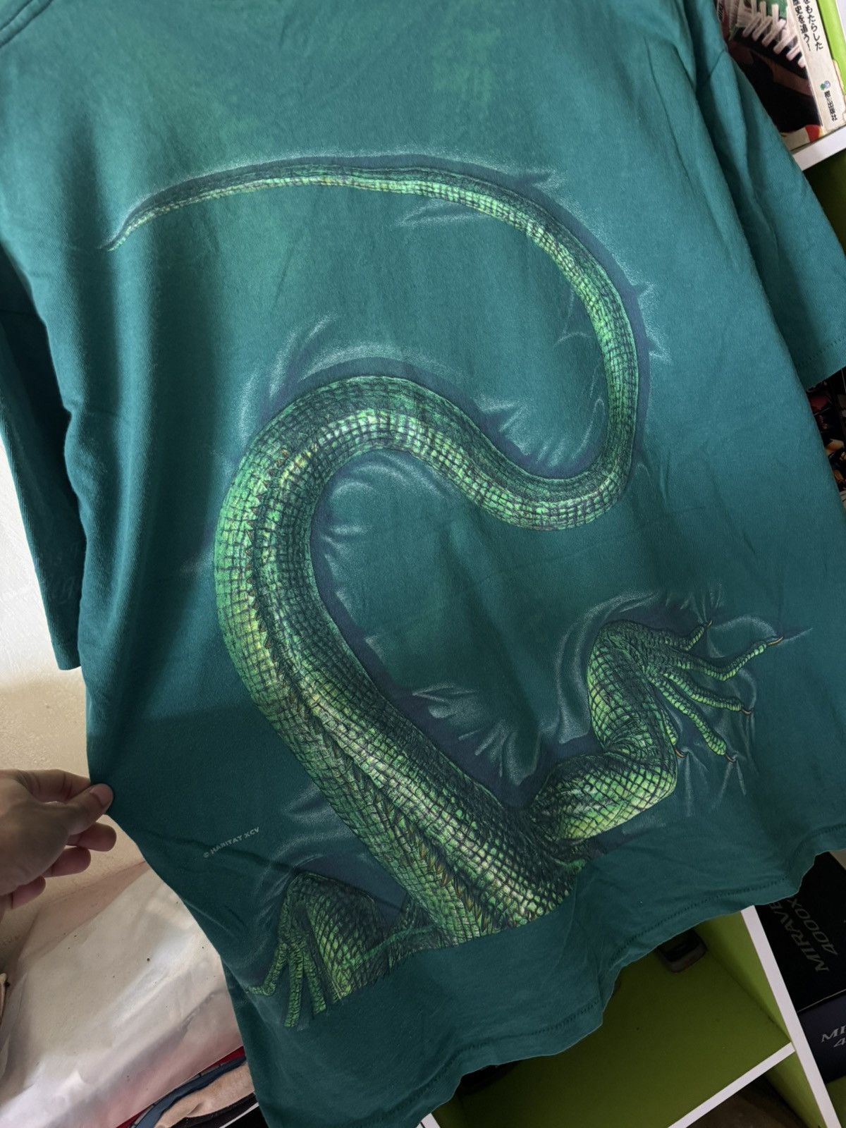 Habitat VINTAGE 90s HABITAT MIRROR IGUANA BIG PRINT Size US XL / EU 56 / 4 - 9 Thumbnail