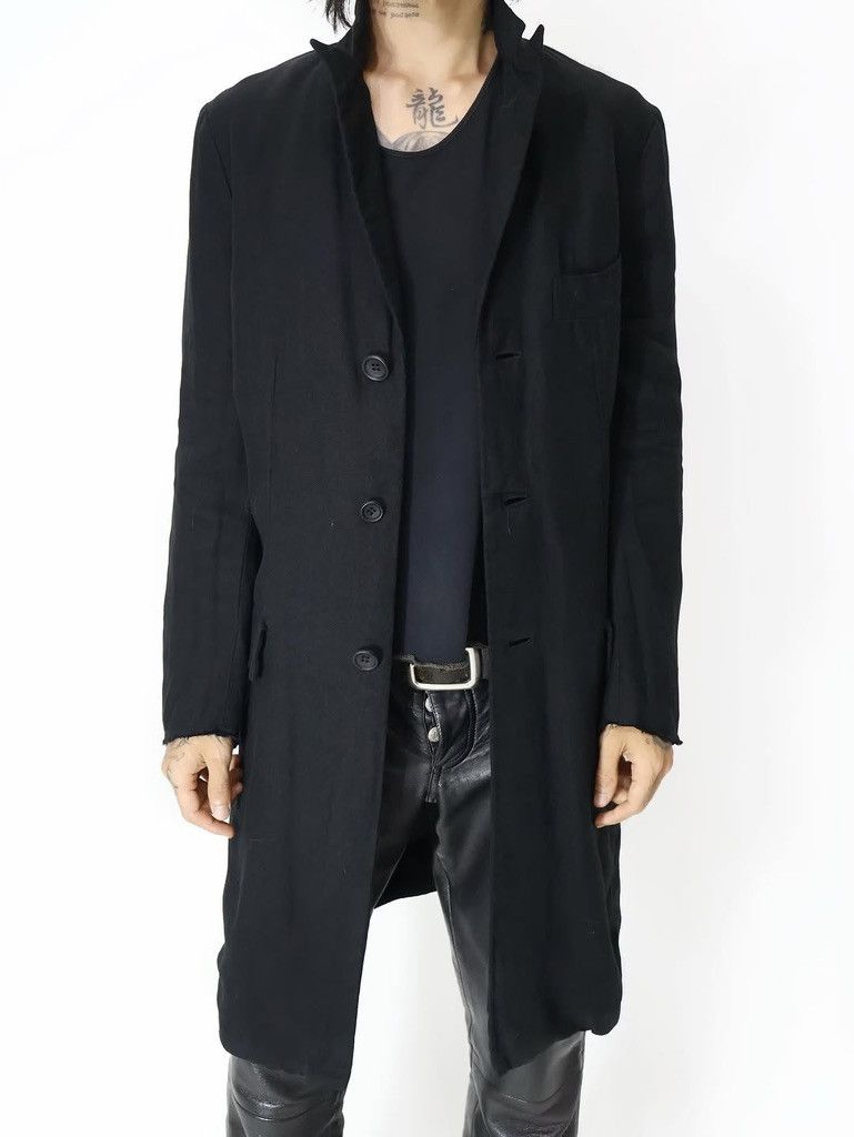 Junya Watanabe Junya Watanabe Comme des Garçons Raw Edge Cotton Coat Size US S / EU 44-46 / 1 - 2 Thumbnail
