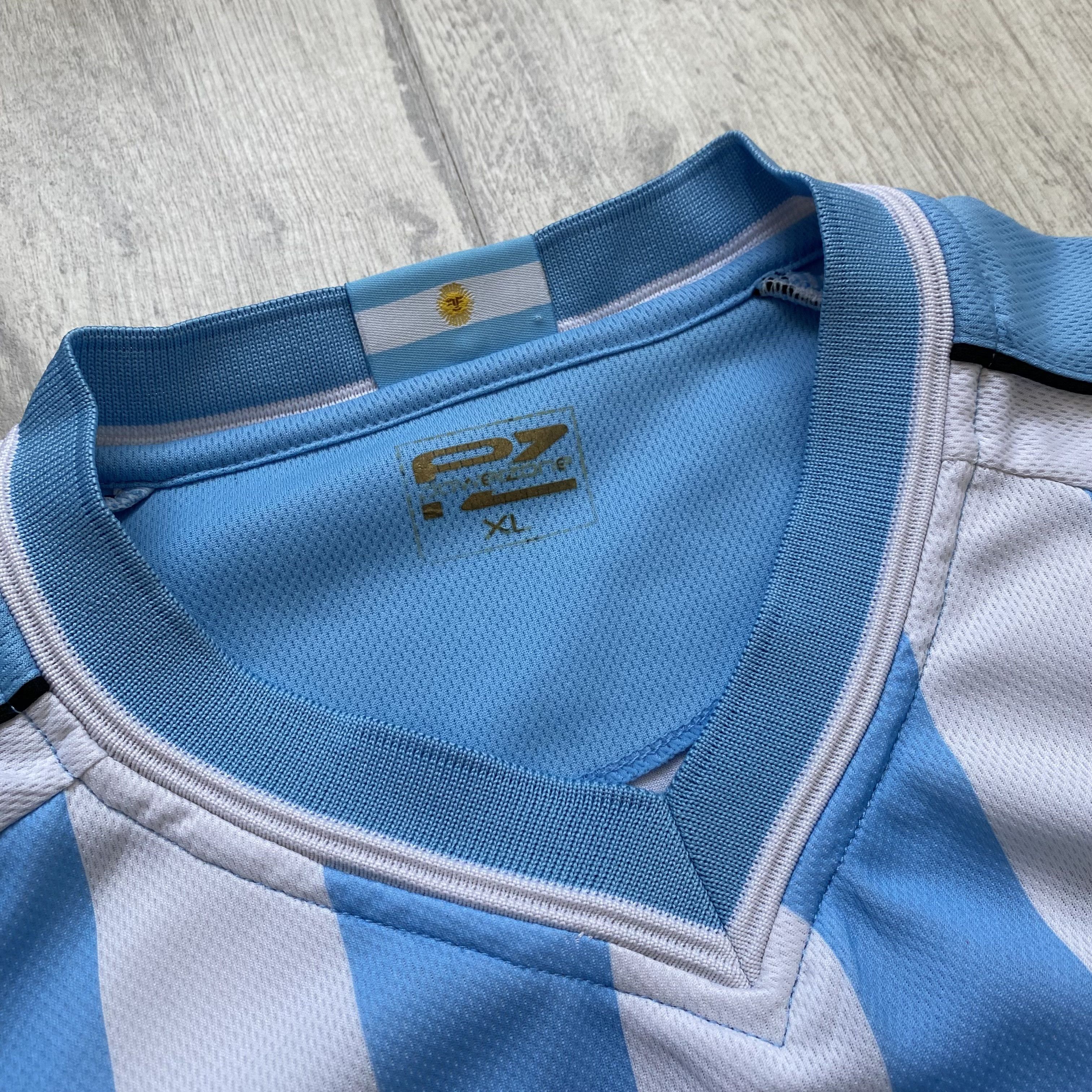 Adidas Vintage Argentina National Team Jersey 90s World Cup Messi Size US XL / EU 56 / 4 - 7 Thumbnail