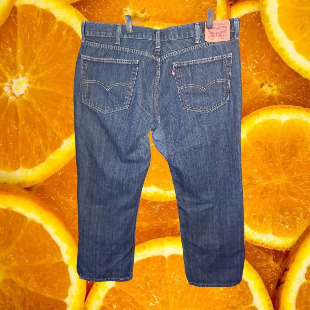 Levi's Levi's Relaxed Straight 559 Blue Jeans Size 40x30 Size US 40 / EU 56 - 5 Thumbnail