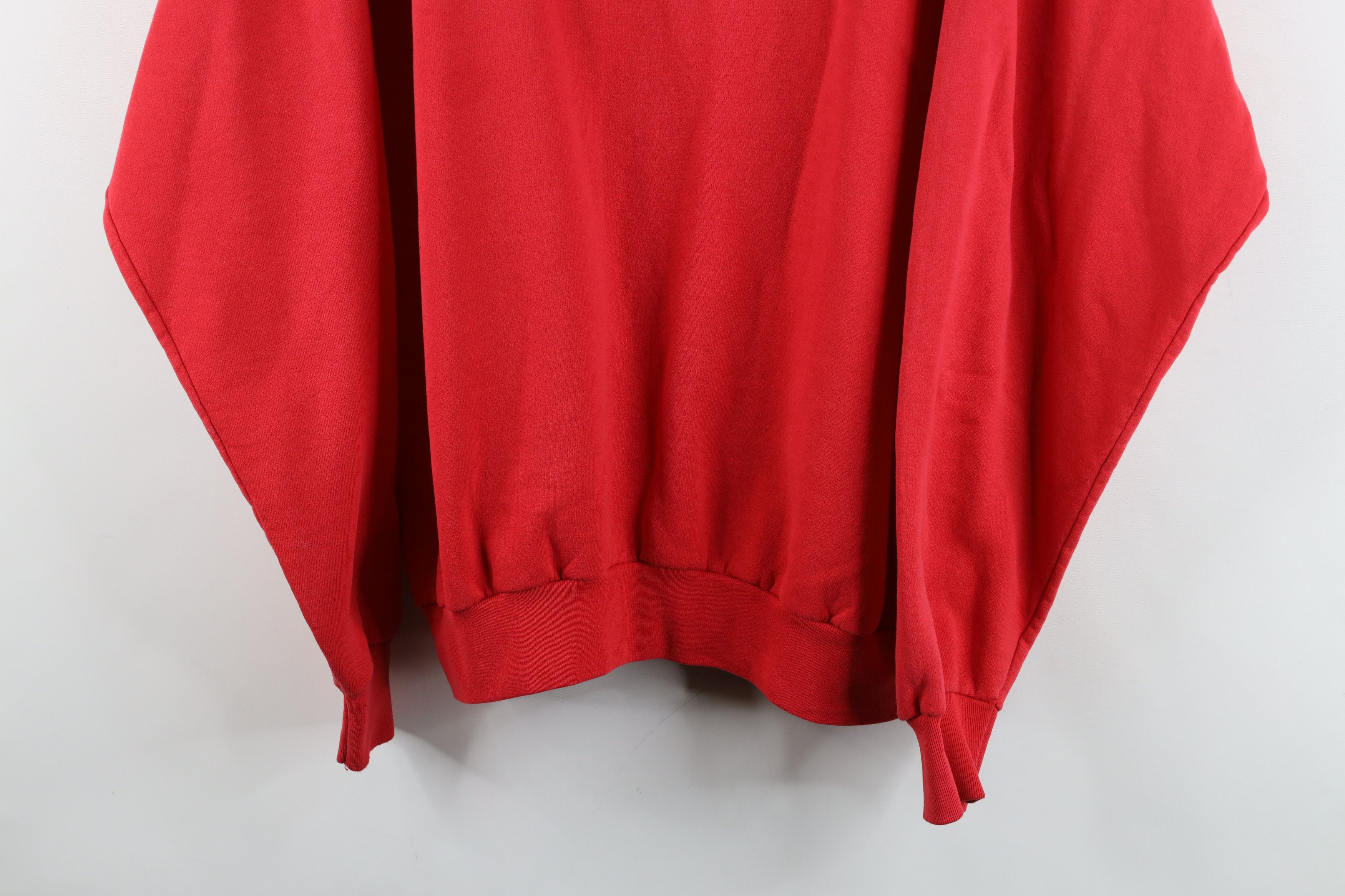 Vintage Vintage 90s Streetwear Defend Our Freedom Eagle Sweatshirt Size US XL / EU 56 / 4 - 3 Thumbnail