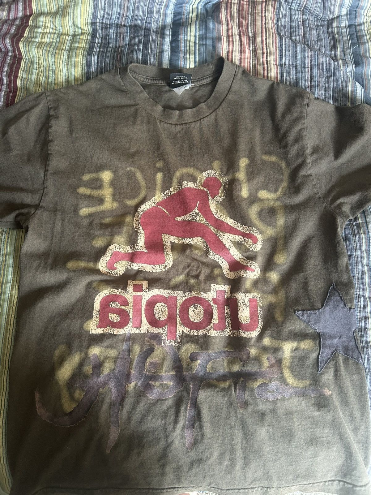 Travis Scott Cactus Jack Utopia Shirt Size US M / EU 48-50 / 2 - 1 Thumbnail