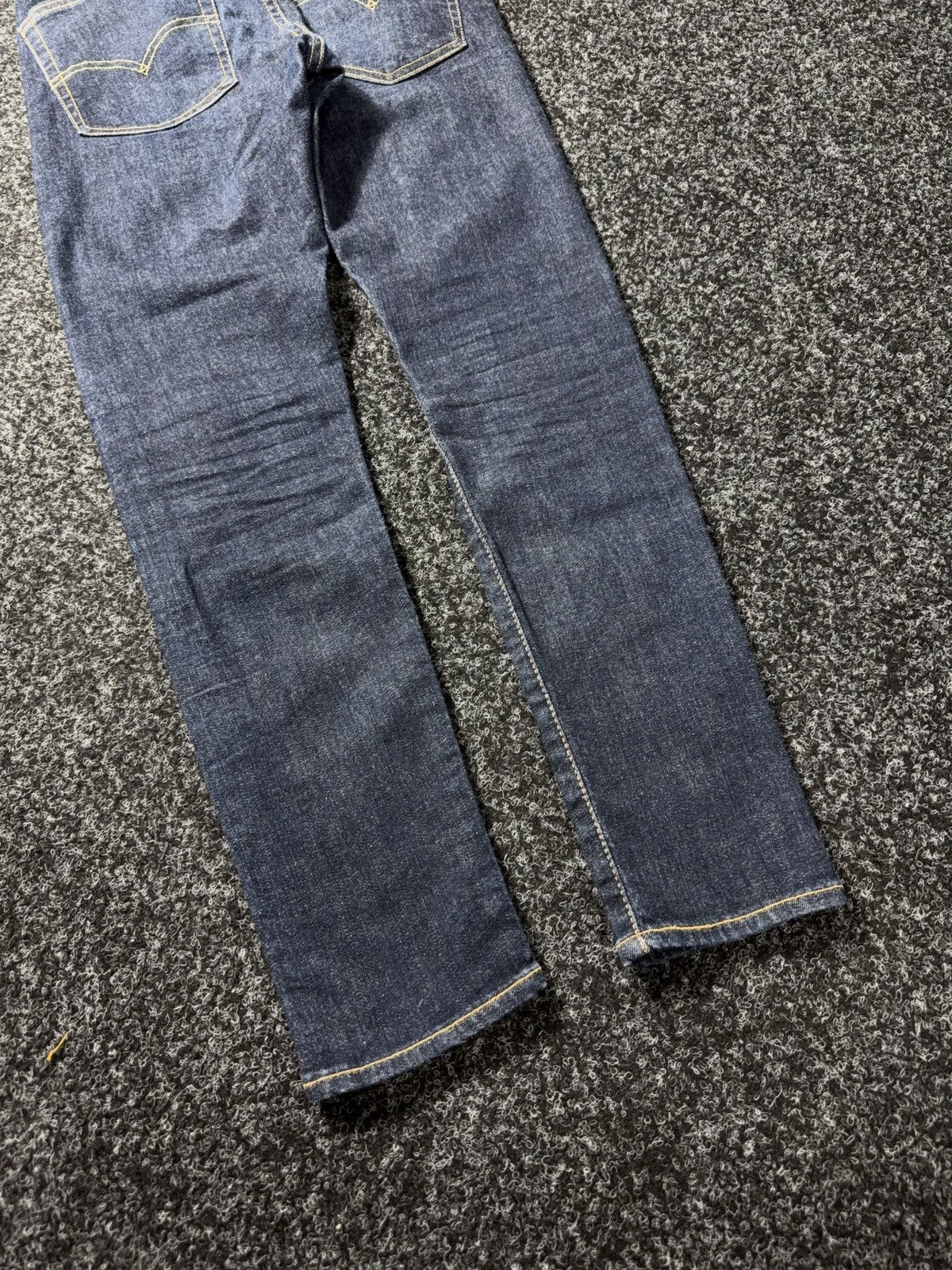 Levi's 00s Levis 510 USA Western Skinny Taper Raw Denim Jeans W31 Size US 31 - 12 Thumbnail