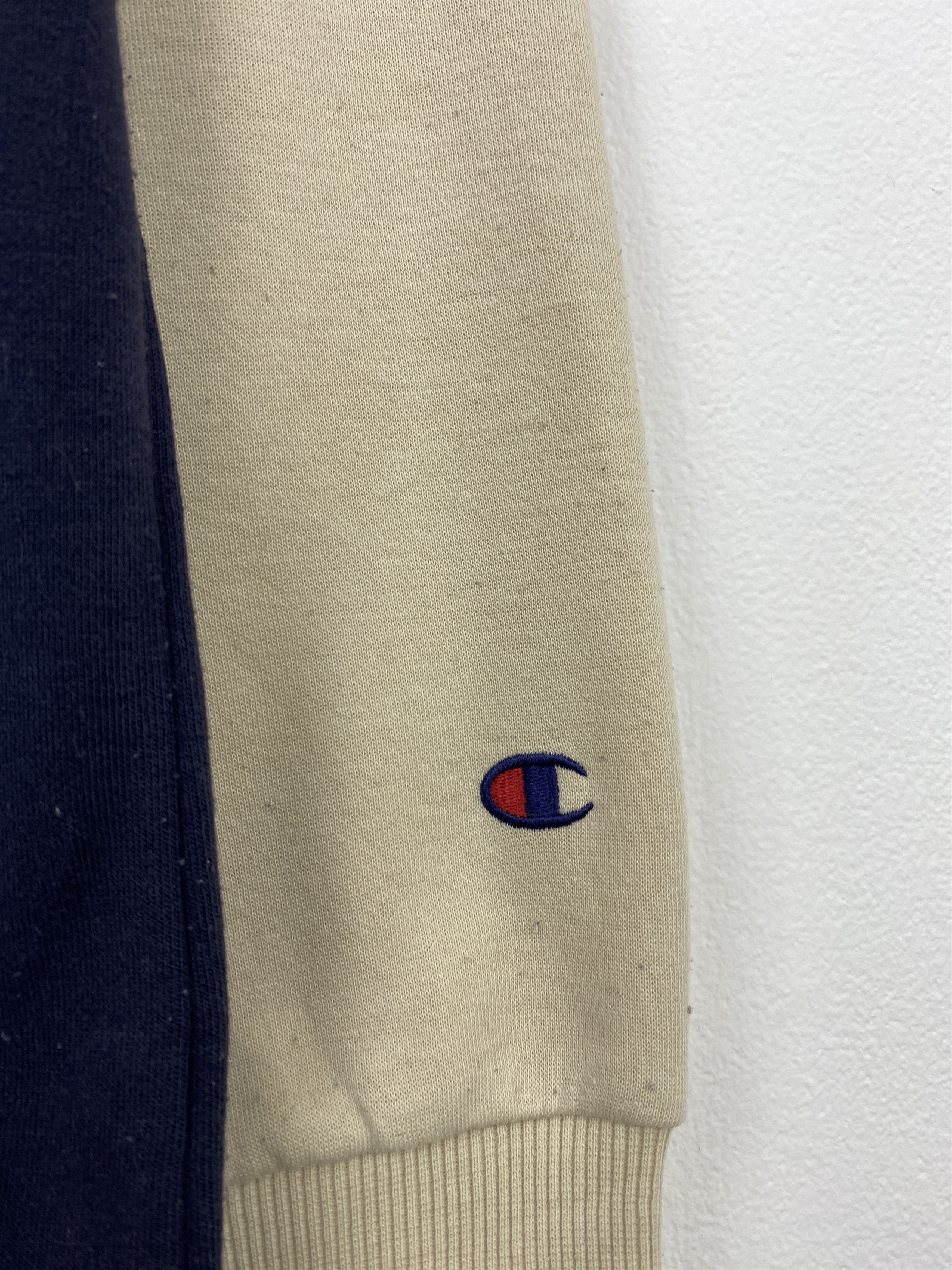 Champion Champion Raglan Two-Tone Navy Cream Sweatshirt M BP0033 Size US M / EU 48-50 / 2 - 6 Thumbnail