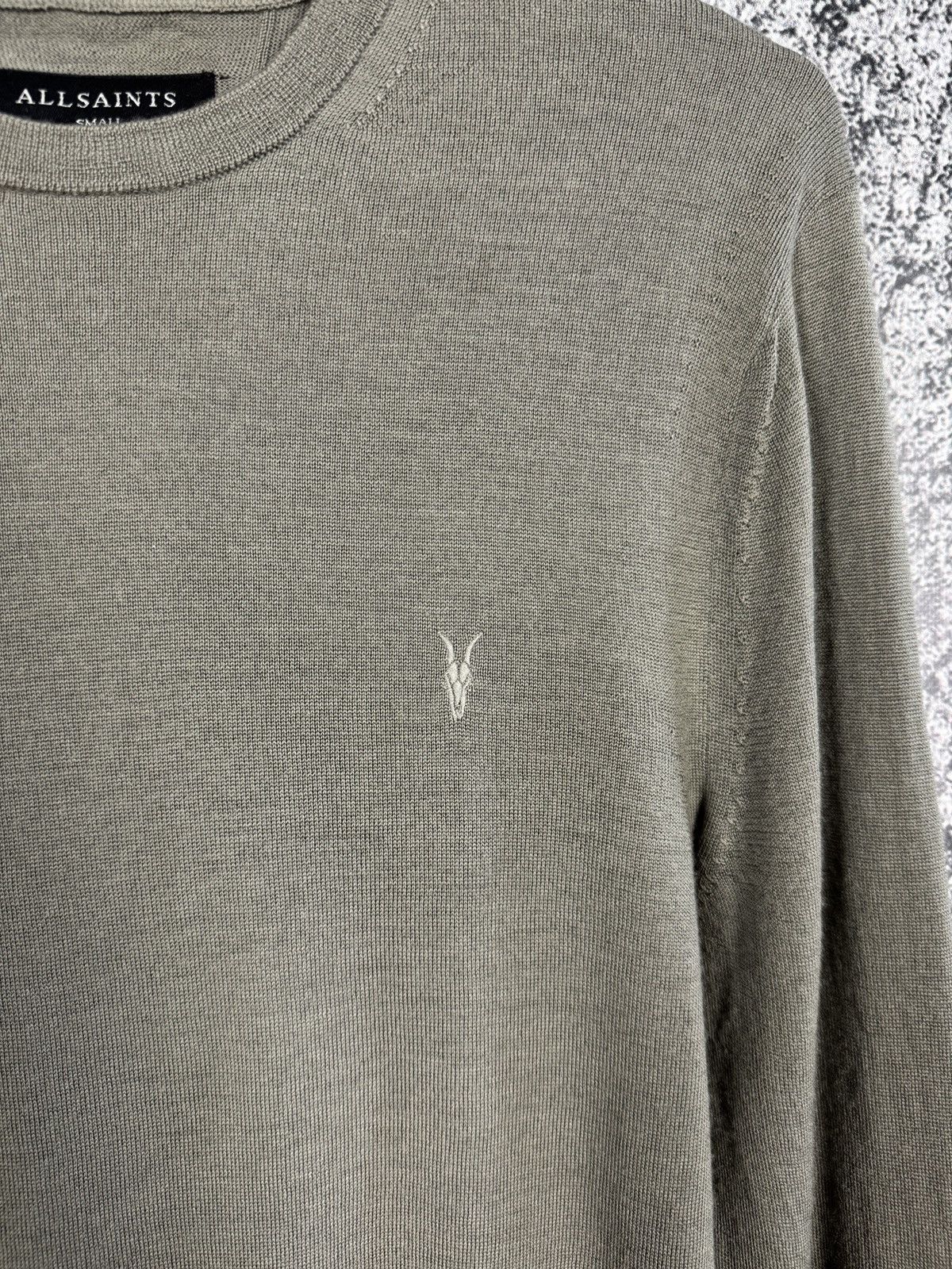 Allsaints Allsaints Mode Merino Crew Sweater Wool Pullover Size S Size US S / EU 44-46 / 1 - 6 Thumbnail