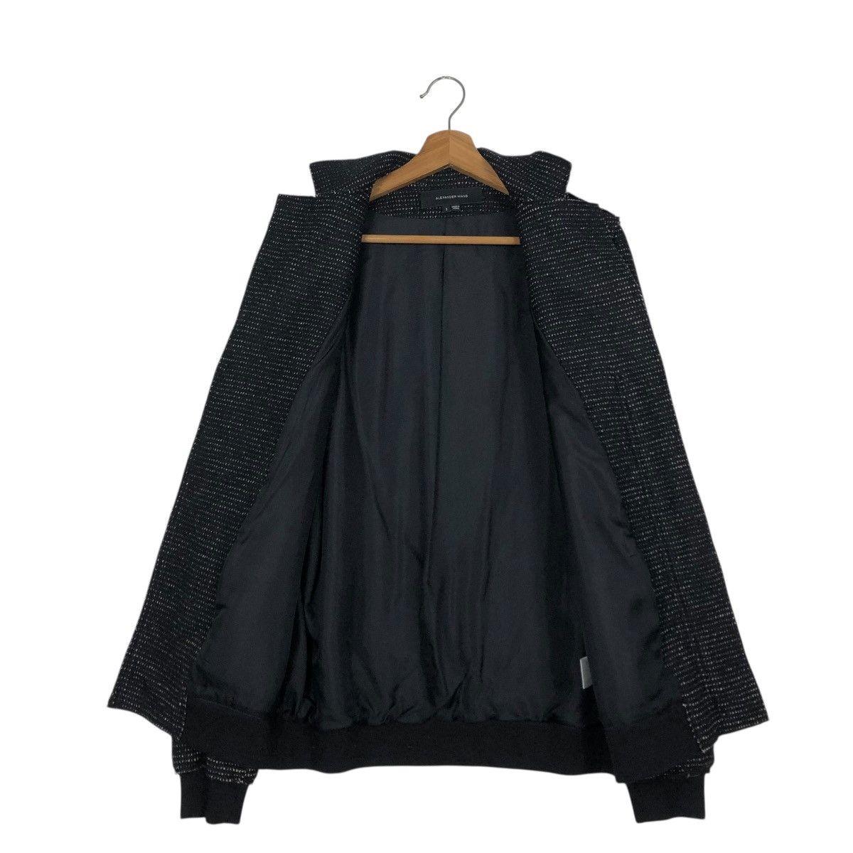 Alexander Wang 🔥ASYMETRICAL ZIPPER WOOL BOMBER JACKET ALEXANDER WANG Size US M / EU 48-50 / 2 - 18 Thumbnail