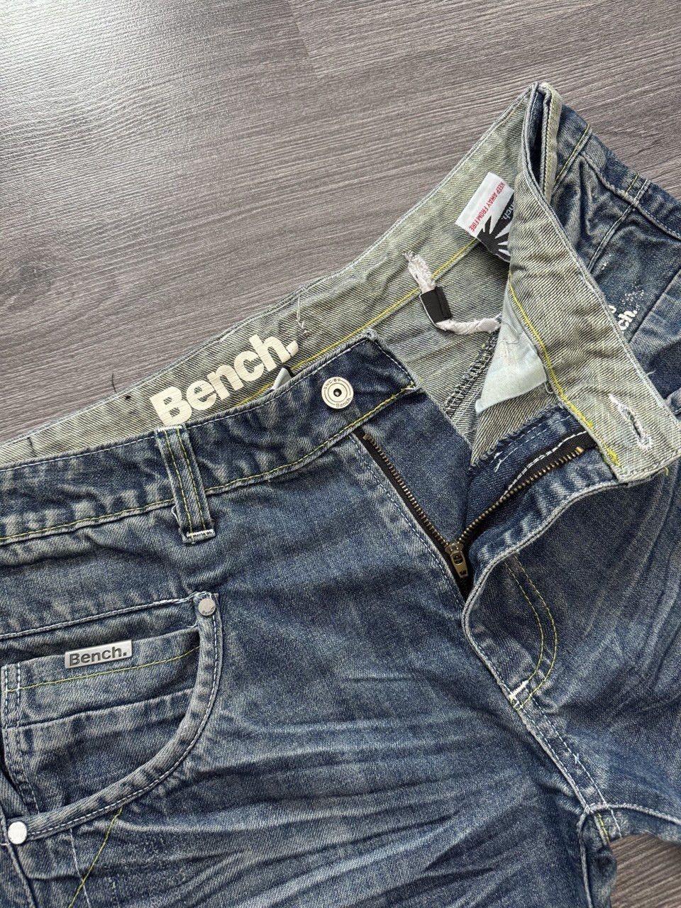 Jean Vintage Y2K Bench Jeans Pants Faded Size US 34 / EU 50 - 7 Thumbnail