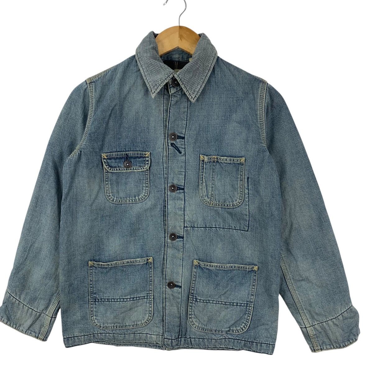 Vintage Vintage FLASH REPORT JAPAN Denim Jeans Detroit Natural Dyed Size US M / EU 48-50 / 2 - 5 Thumbnail