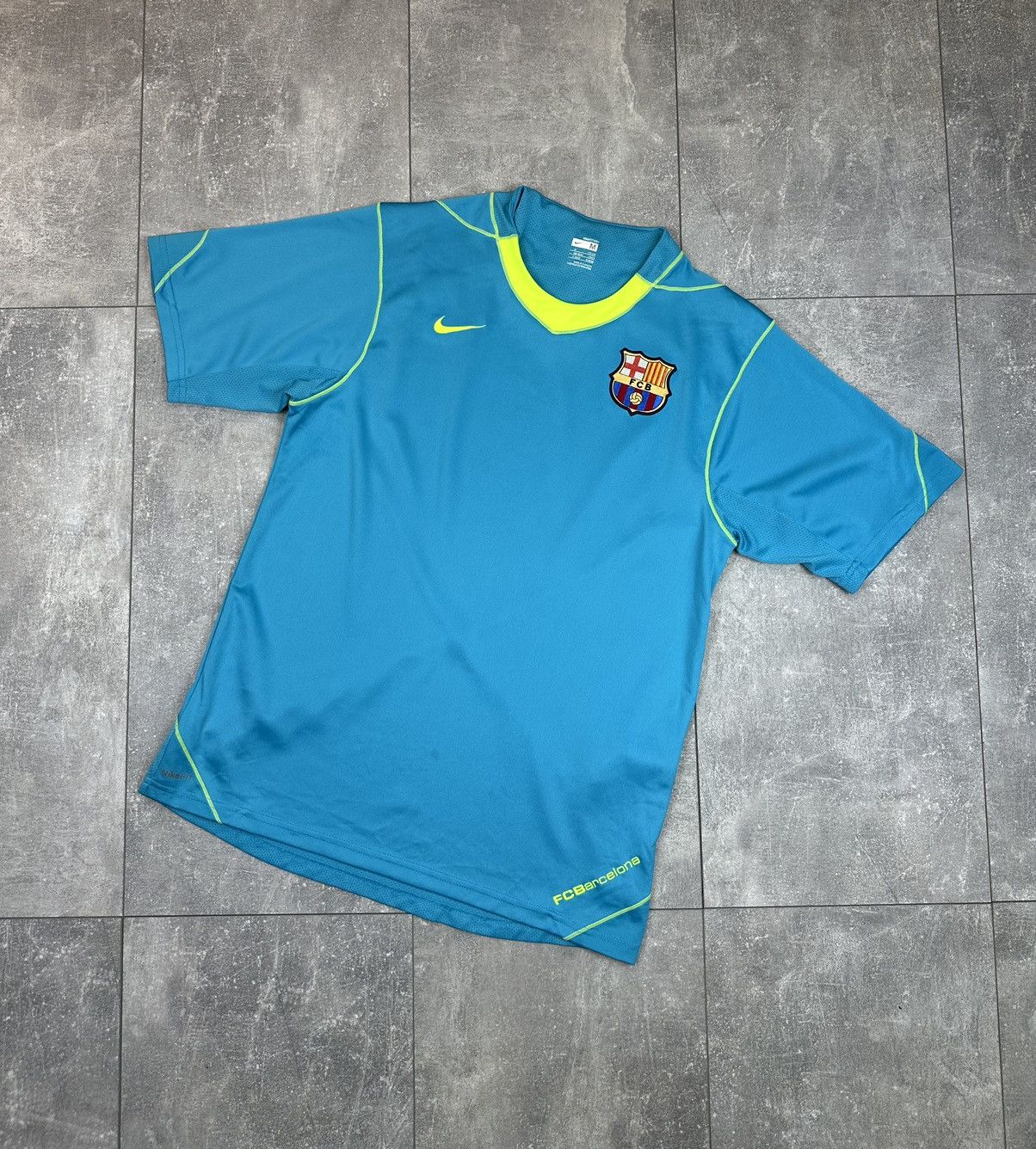 Nike Nike FC Barcelona Training Soccer Football Jersey 2008/9 Size US M / EU 48-50 / 2 - 1 Thumbnail