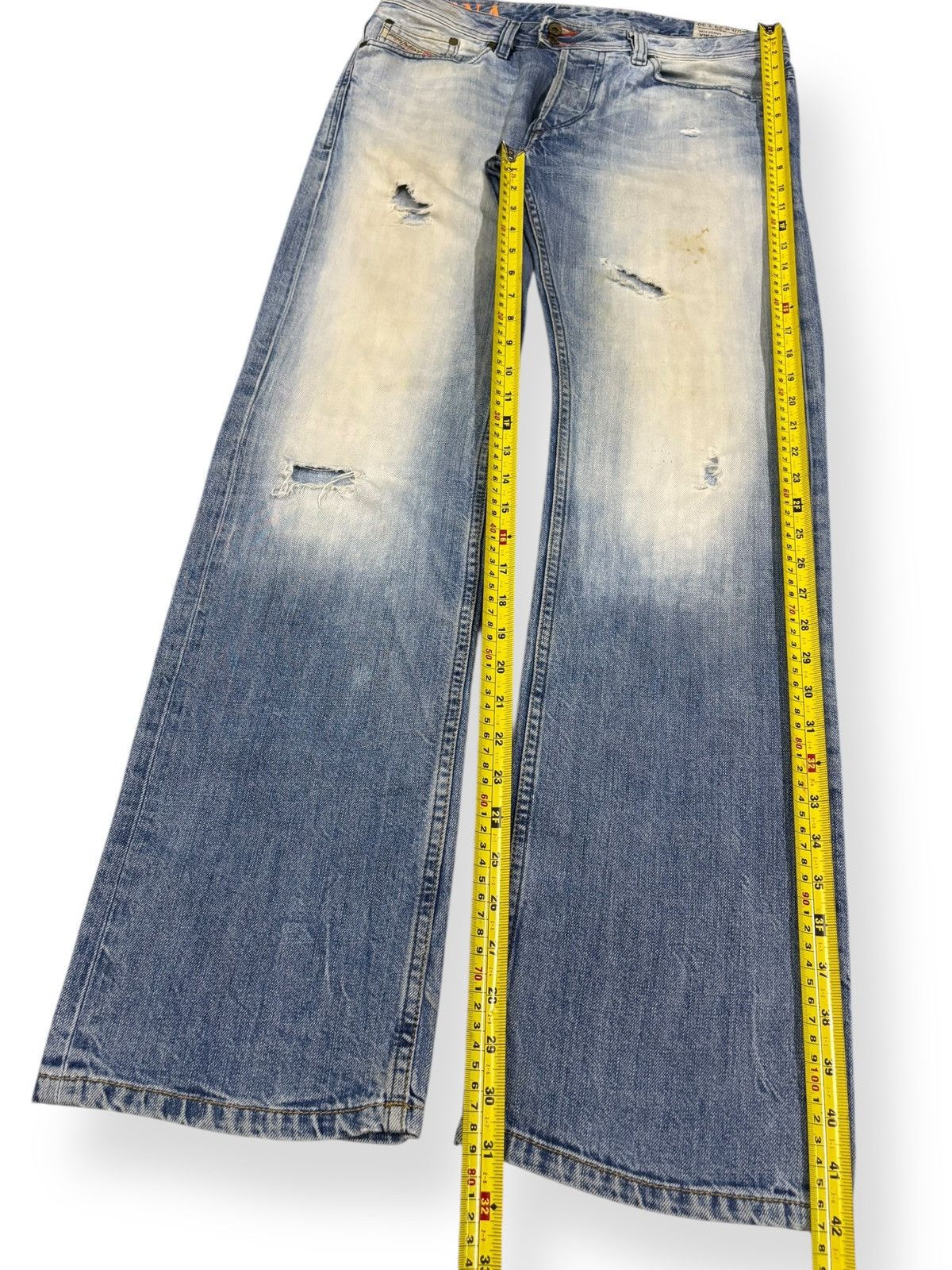 Diesel Vintage Diesel Viker-R-Box Dirty New Age Mud Wash Jeans Size US 32 / EU 48 - 13 Thumbnail