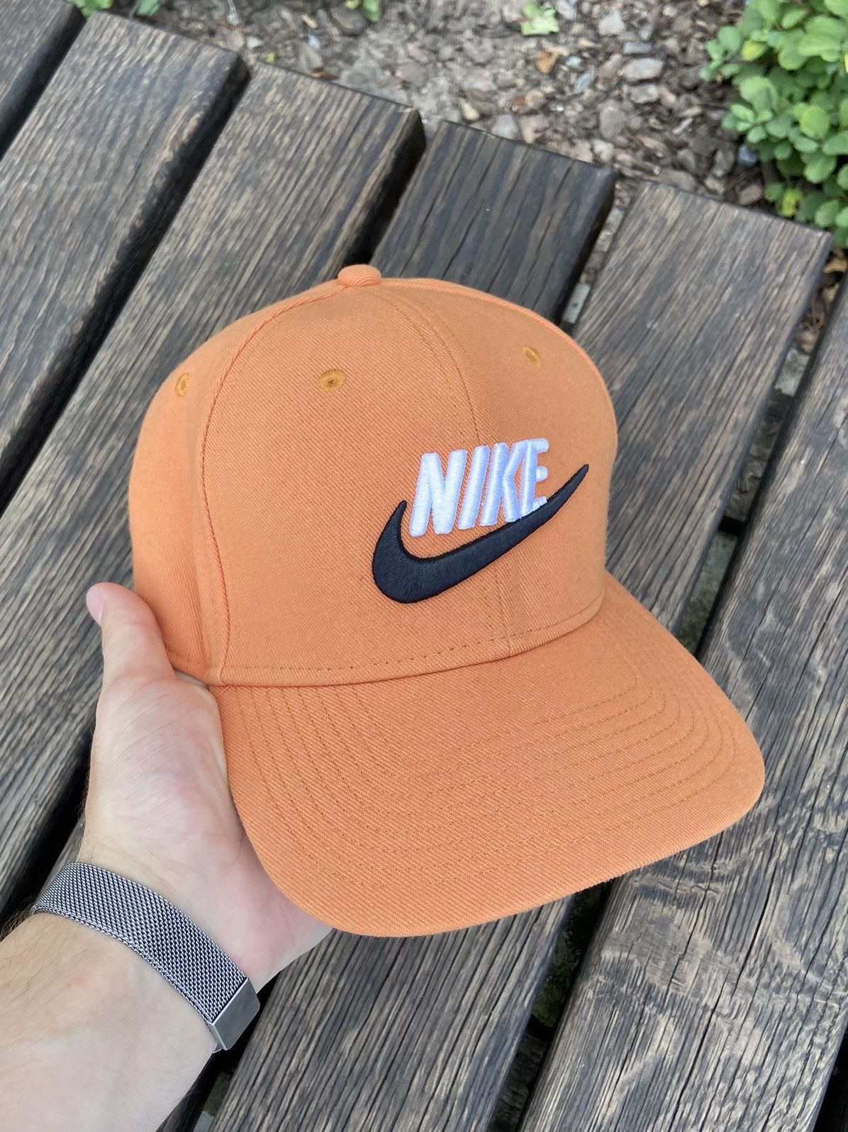 Nike × Vintage 💥Nike orange streetwear cap‼️ Size ONE SIZE - 1 Thumbnail