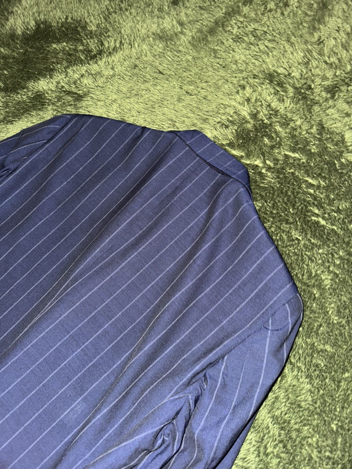 Beams Japan [48] BEAMS F Stripe Blazer — Made in Japan Size 48S - 9 Thumbnail