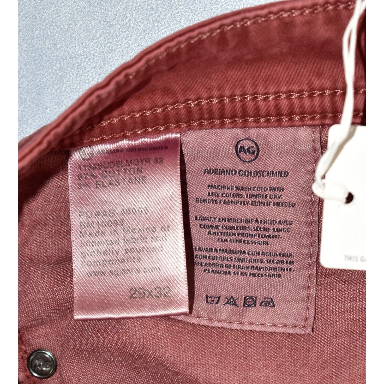 AG Adriano Goldschmied B5 NWT ADRIANO GOLDSCHMIED The Dylan Skinny Jeans 29 $188 Size US 29 - 8 Thumbnail
