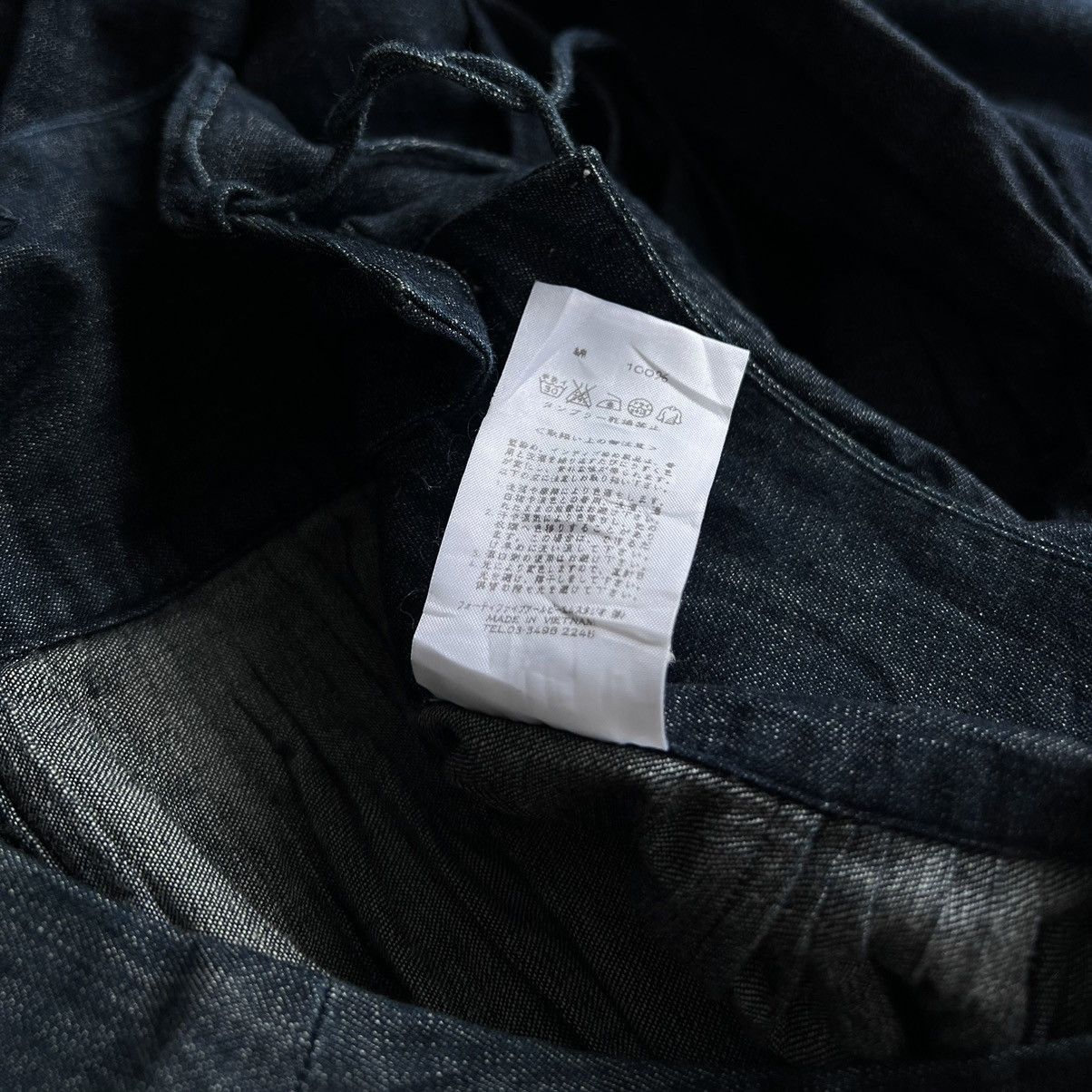 45rpm × Japanese Brand × Kapital 45RPM INDIGO DYED DENIM SKIRT Size 27" / US 4 / IT 40 - 12 Thumbnail
