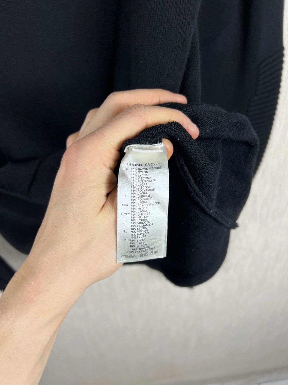Diesel Black Gold Diesel Black Gold rayon viscose armor ribbed sweater jumper Size US S / EU 44-46 / 1 - 16 Thumbnail