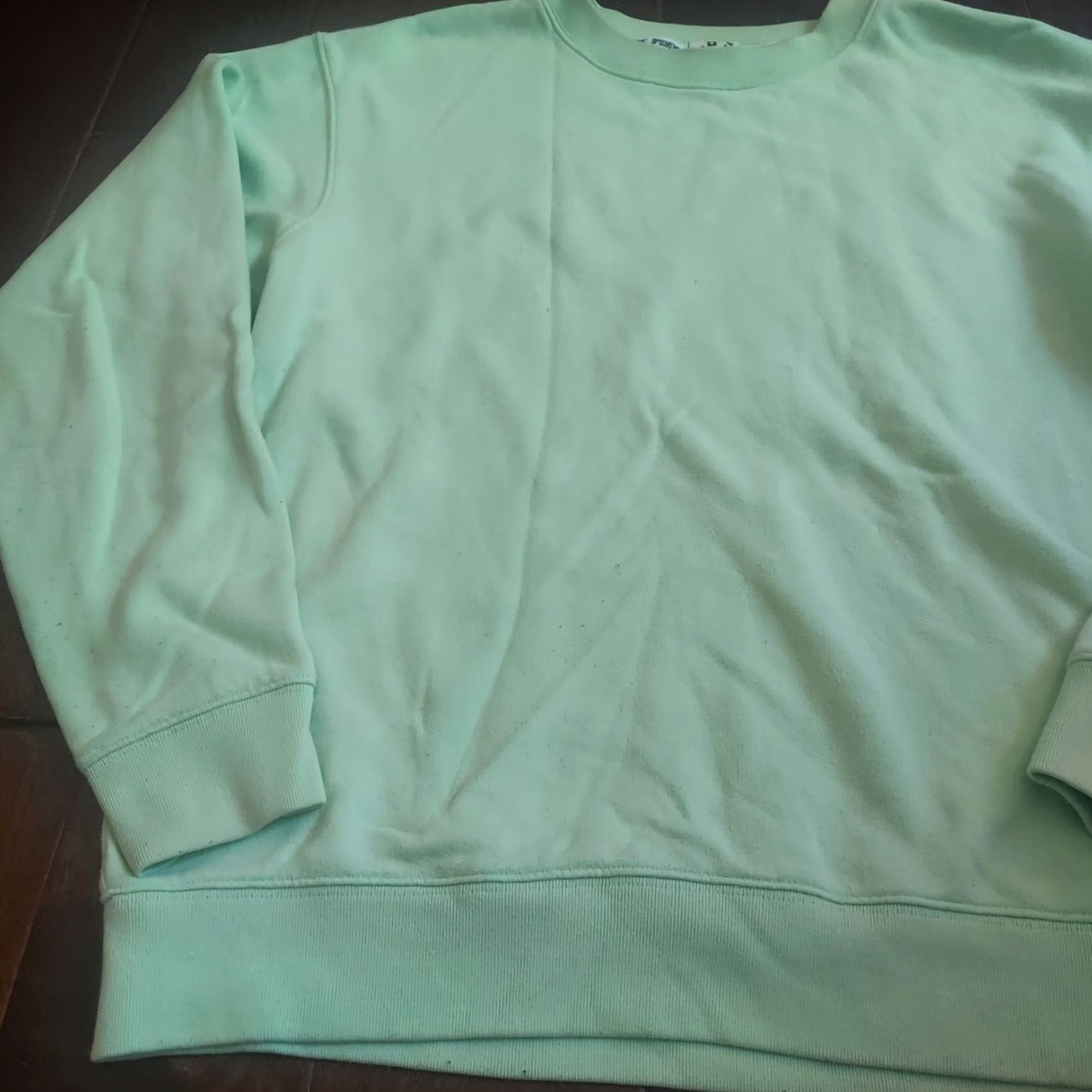 Victoria's Secret Victoria's Secret Pink Sweatshirt Women's Regular Size S Green Long Sleeve Crew Neck Pullover Yoga Fitness Winter Fall - B763 Size S / US 4 / IT 40 - 3 Thumbnail