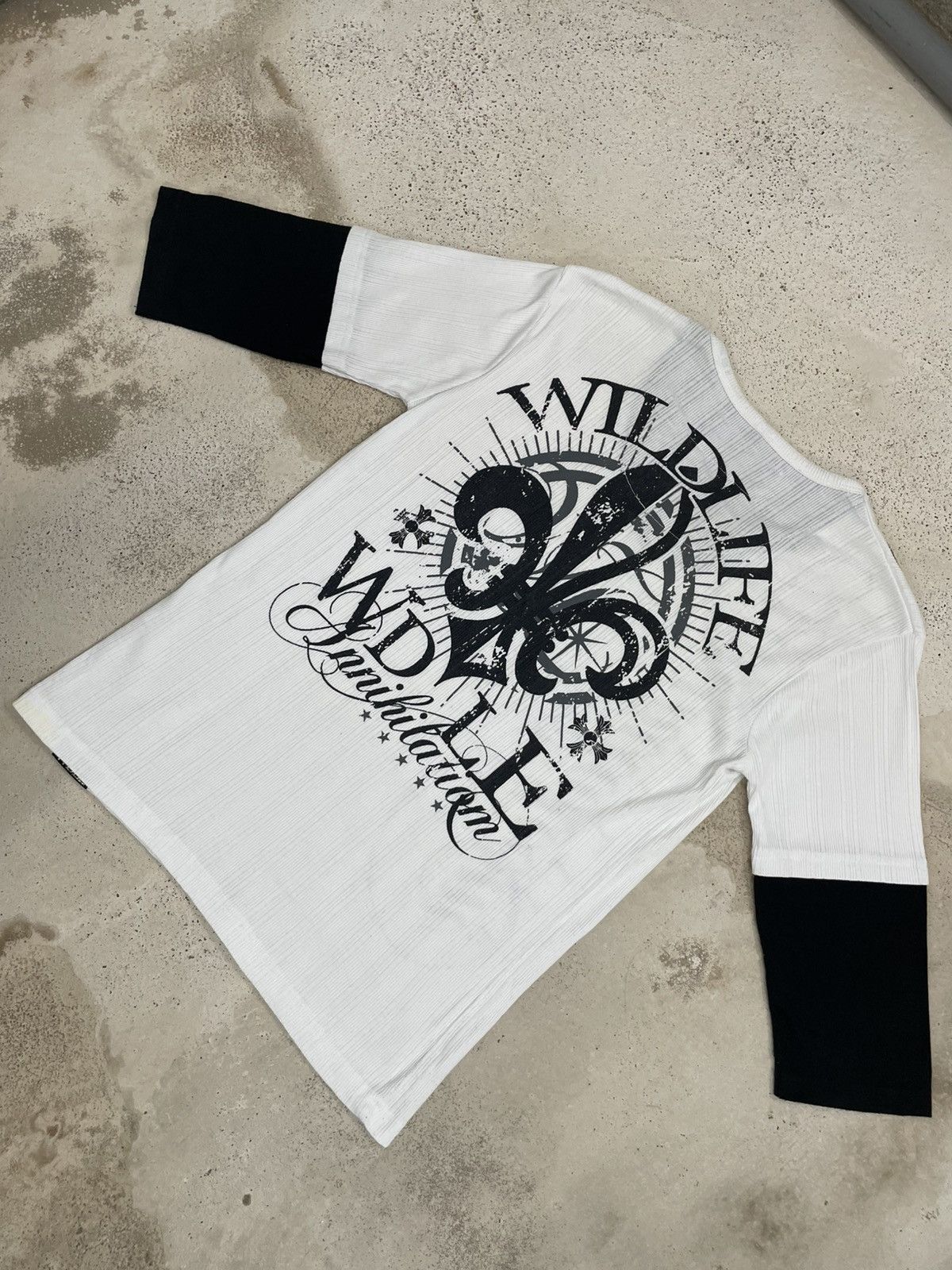 Affliction B/W 3Q Tee Wild Life Annihilation Affliction Design Motive Size US M / EU 48-50 / 2 - 12 Thumbnail