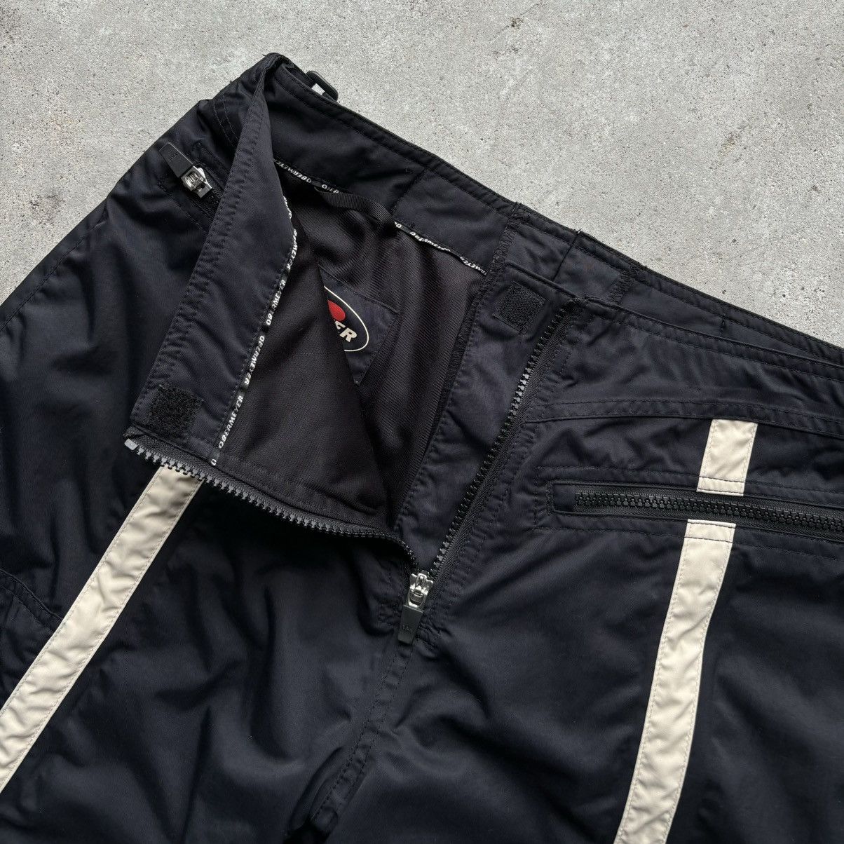 Obermeyer × Vintage vintage Y2K OBERMEYER Baggy Ski Striped Cargo Skiing Pants Size 30" / US 8 / IT 44 - 7 Thumbnail