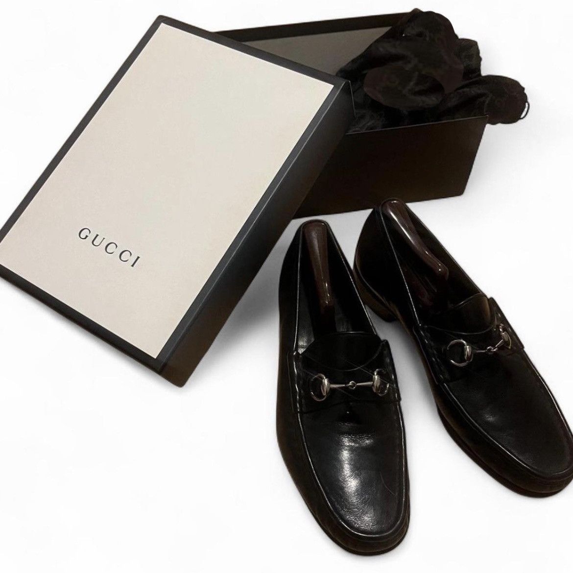 Gucci × Tom Ford Vintage Gucci X Tom Ford Horsebit Black Suede