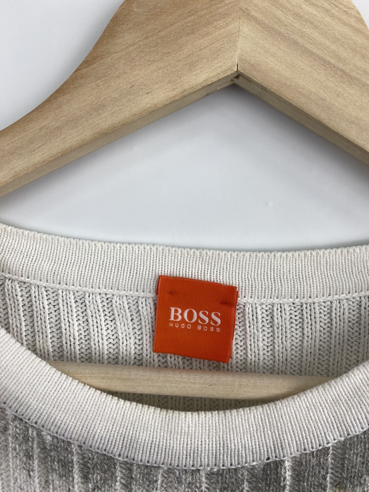Hugo Boss Vintage 90s Hugo Boss Orange Archive Knit Sweaters Rare Hype Size US L / EU 52-54 / 3 - 5 Thumbnail