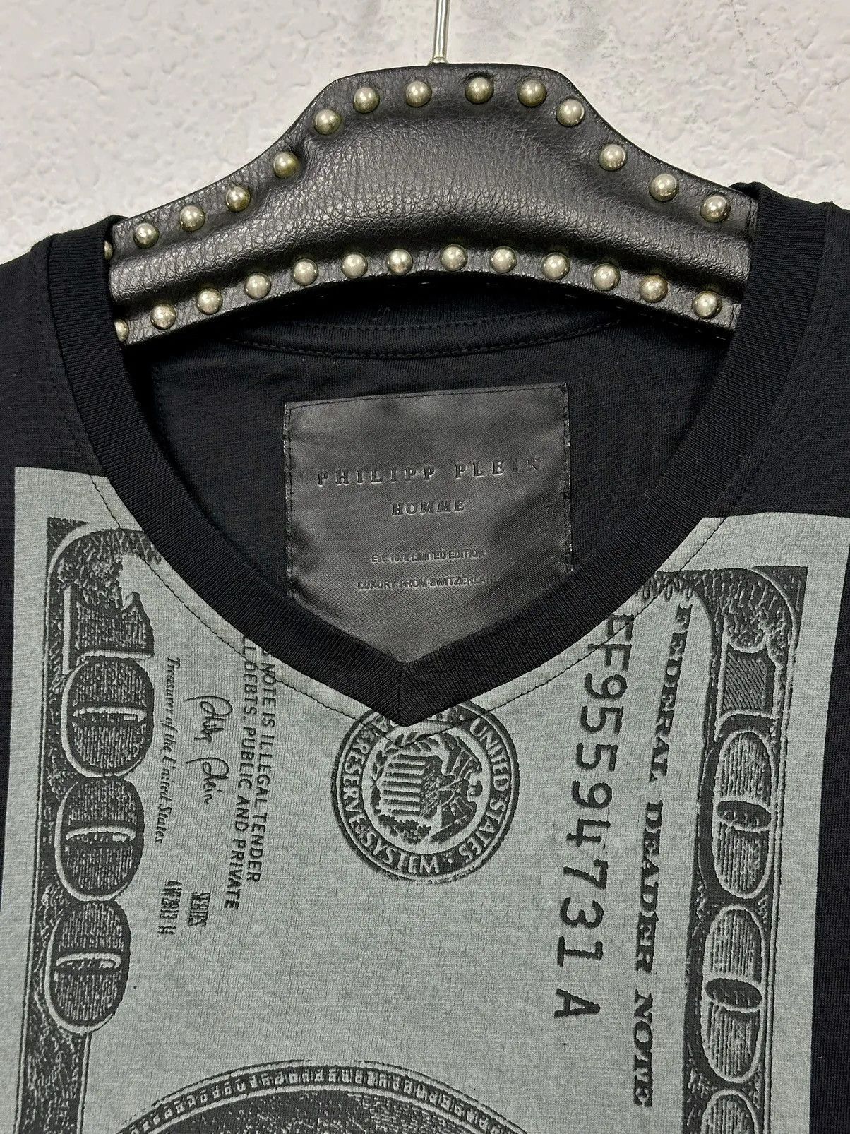 Vintage Phillipp Plein Long Sleeve Vintage Capitalist Money Skull Size US M / EU 48-50 / 2 - 5 Thumbnail
