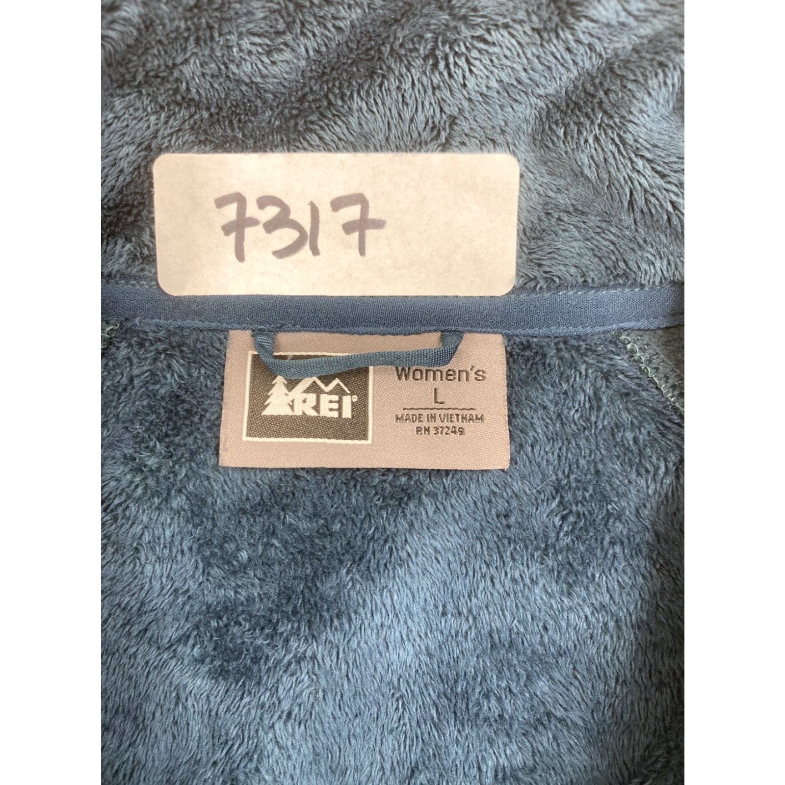 Vintage REI Fleece Jacket Womens L Blue Outdoor Casual Jacket Ladies Large Blue Outdoor REI Fleece Jacket Women L Blue Casual Outdoor #7317 Size L / US 10 / IT 46 - 3 Thumbnail