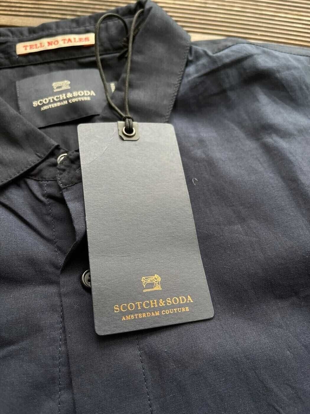 Scotch & Soda Scotch&Soda Dark Blue S button shirt Size US S / EU 44-46 / 1 - 5 Thumbnail