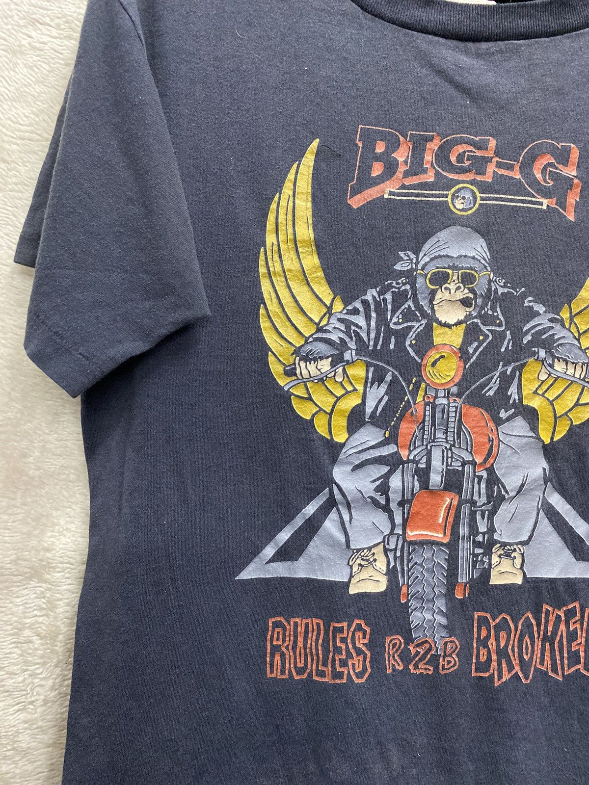 Japanese Brand × Vintage VINTAGE BIG G RULES BROKEN Size US M / EU 48-50 / 2 - 2 Thumbnail