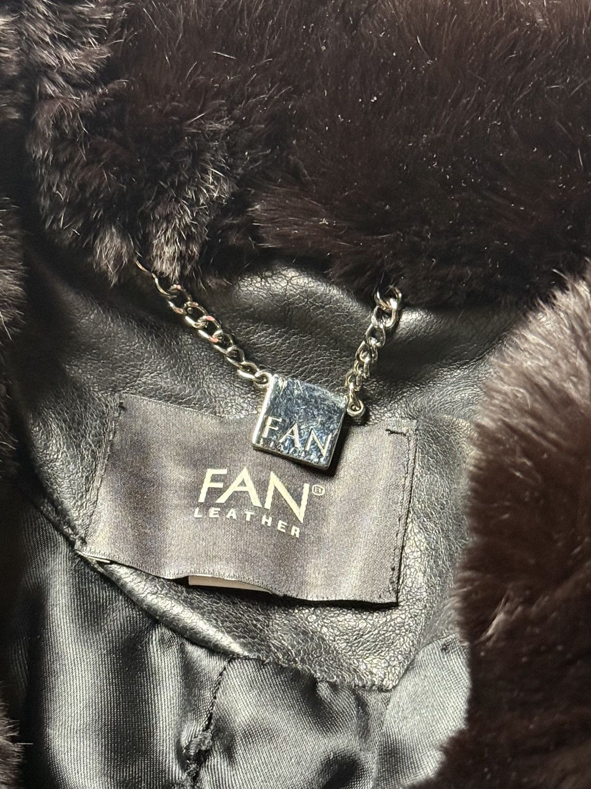 Gan leather jacket s size