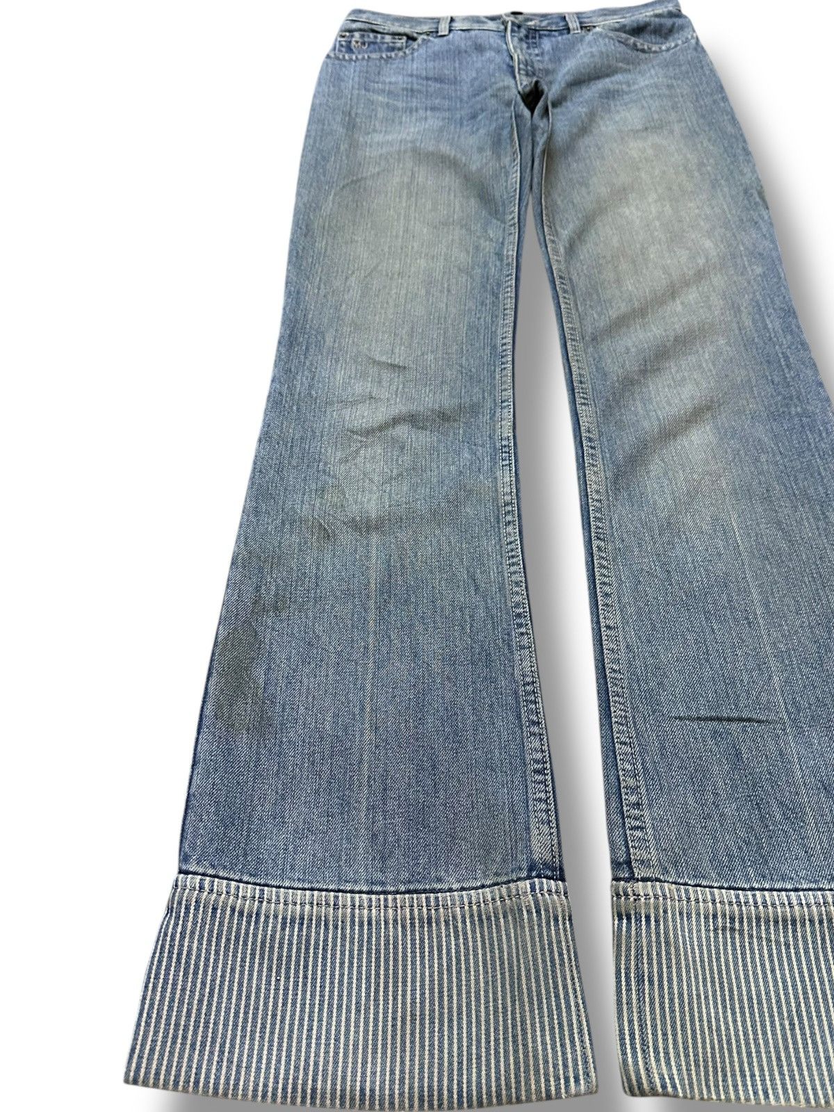 Marc Jacobs Vintage Marc Jacobs Flare Mudwash Avant Garde Denim Size US 28 / EU 44 - 4 Thumbnail