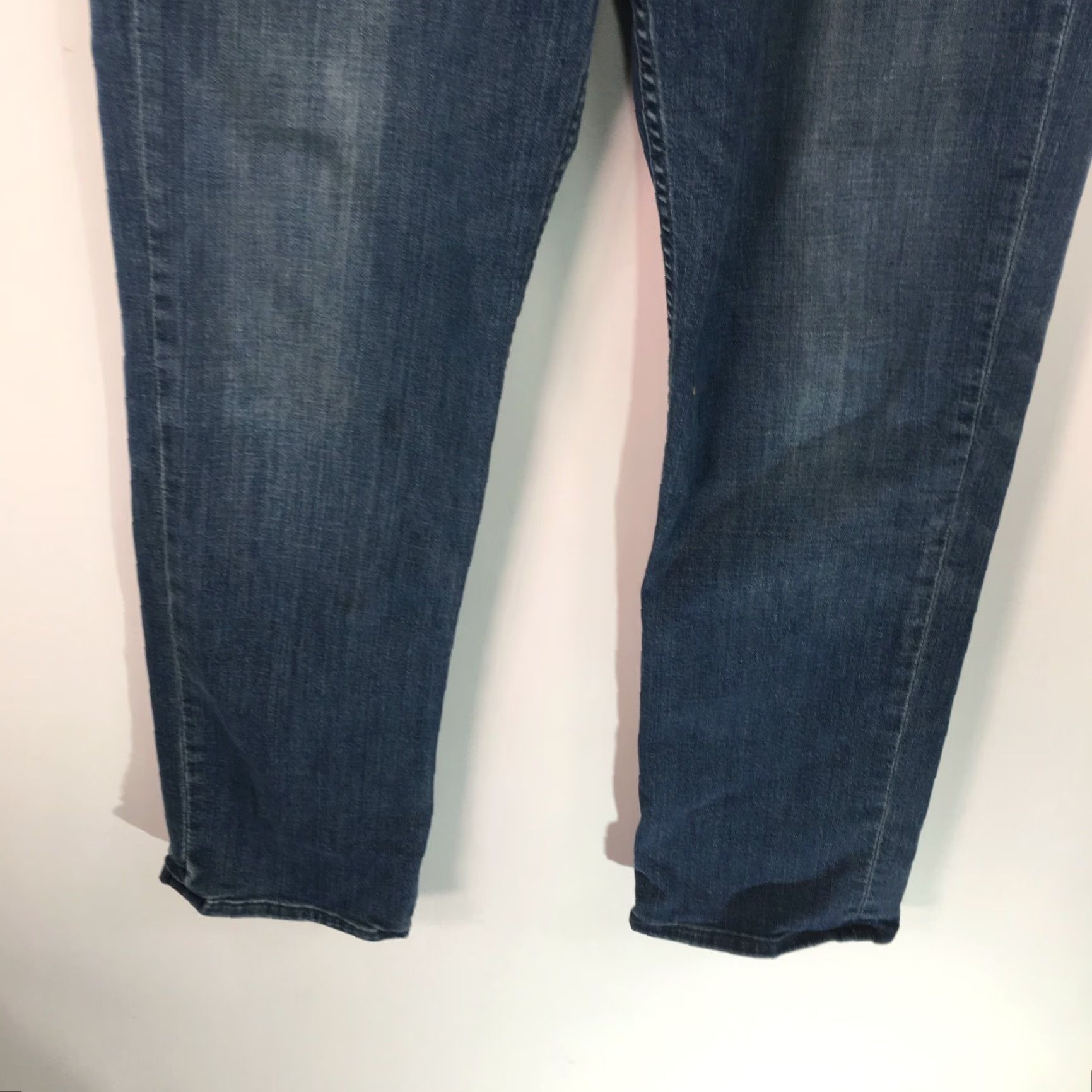 Denime Levis Jeans Mens Casual Straight Regular Pop-Blue Denim 40X32 5-Pocket Belt Loops Medium Wash 32 Inseam Men’s 40x32 Size US 40 / EU 56 - 4 Thumbnail