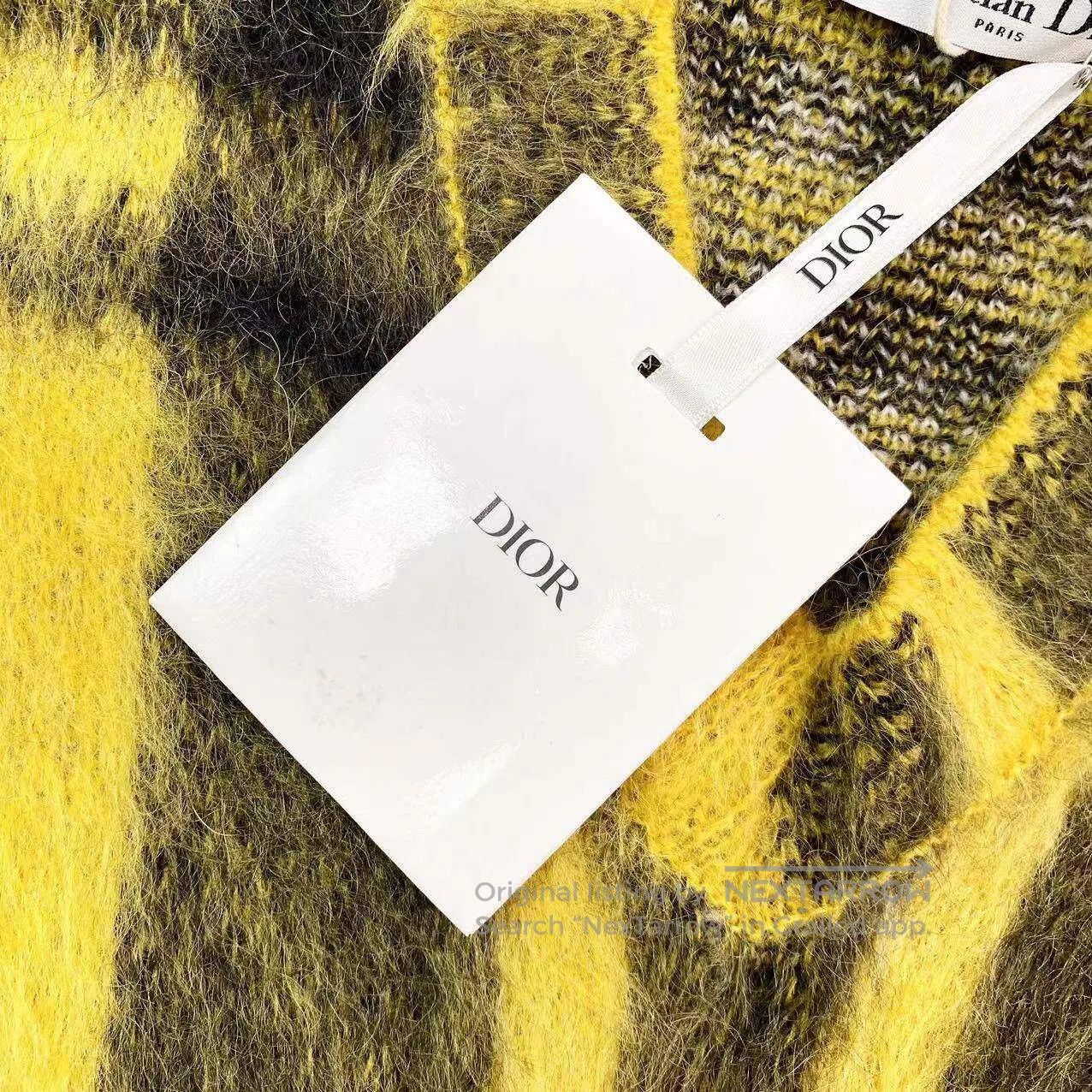 Dior Dior Logo check print sweater| Size XXS / US 00 / IT 34 - 5 Thumbnail