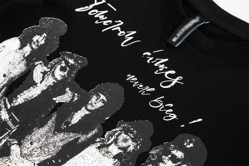 Japanese Brand × Vintage Hiphop rock portrait fake two-piece long-sleeved T-shirt Size US M / EU 48-50 / 2 - 5 Thumbnail