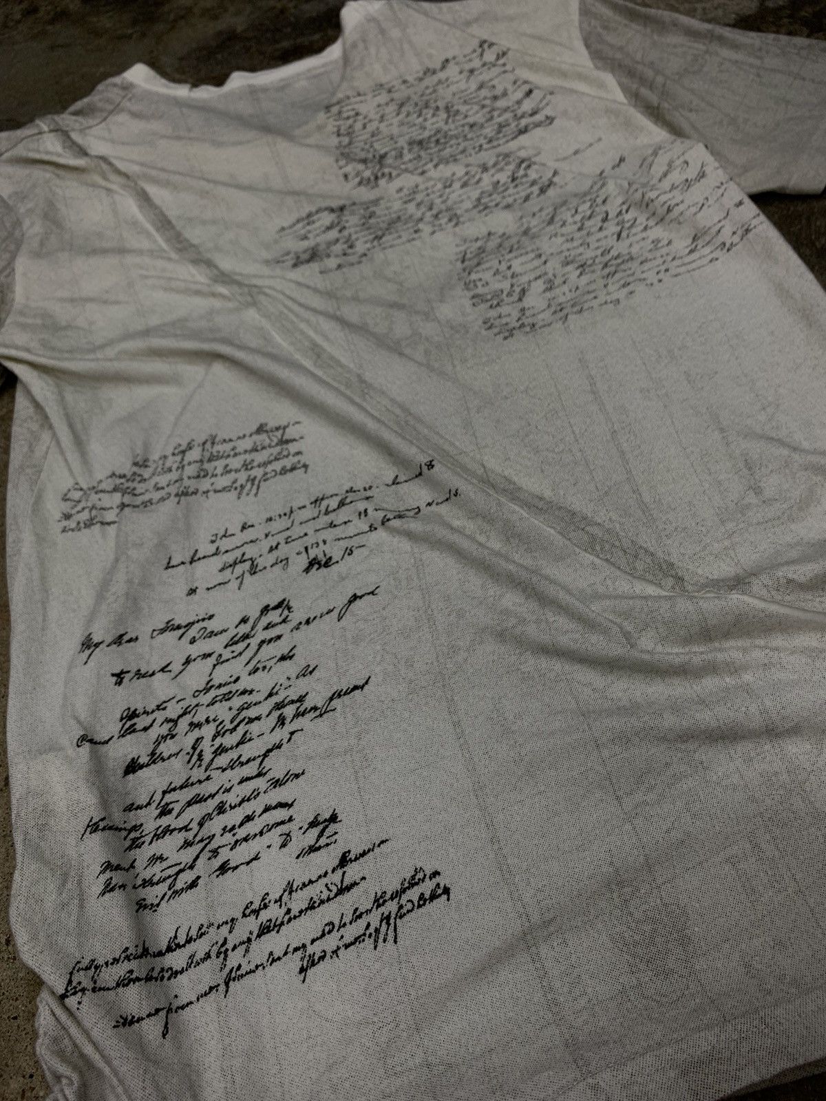Japanese Brand Japanese brand Semantic poem t-shirt Size US L / EU 52-54 / 3 - 10 Thumbnail