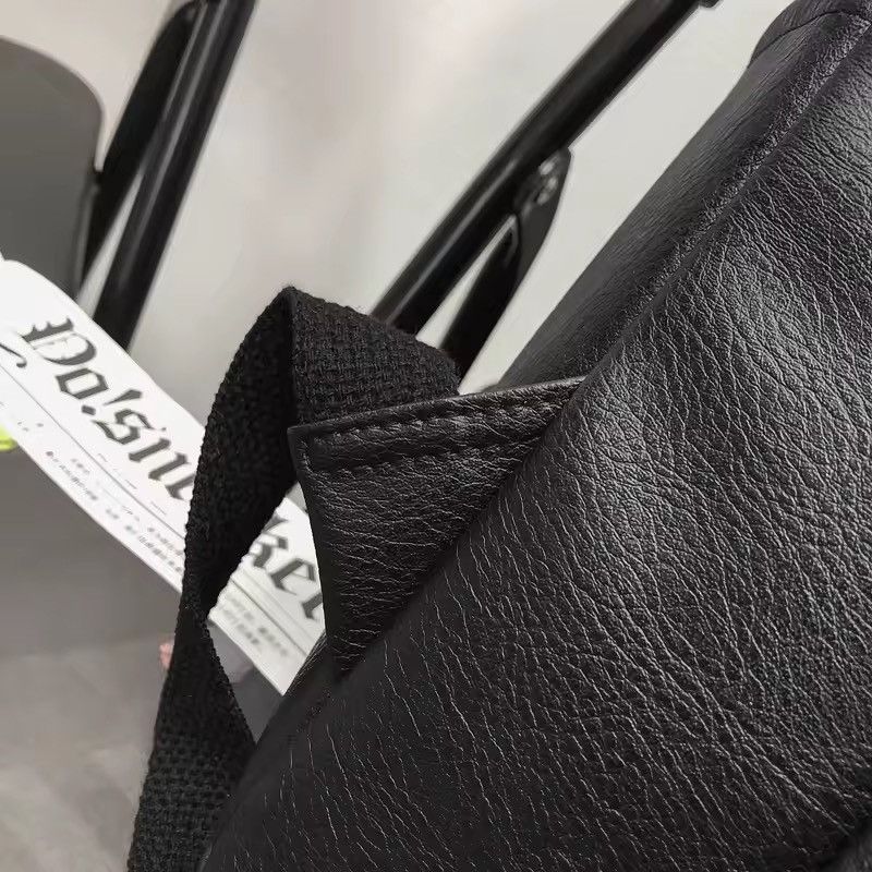 Japanese Brand Soft Casual Basic PU Leather Backpack Size ONE SIZE - 13 Thumbnail
