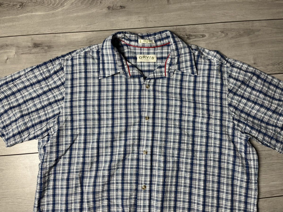 Orvis Orvis shirt short sleeve nova check size XLarge Size US XL / EU 56 / 4 - 3 Thumbnail