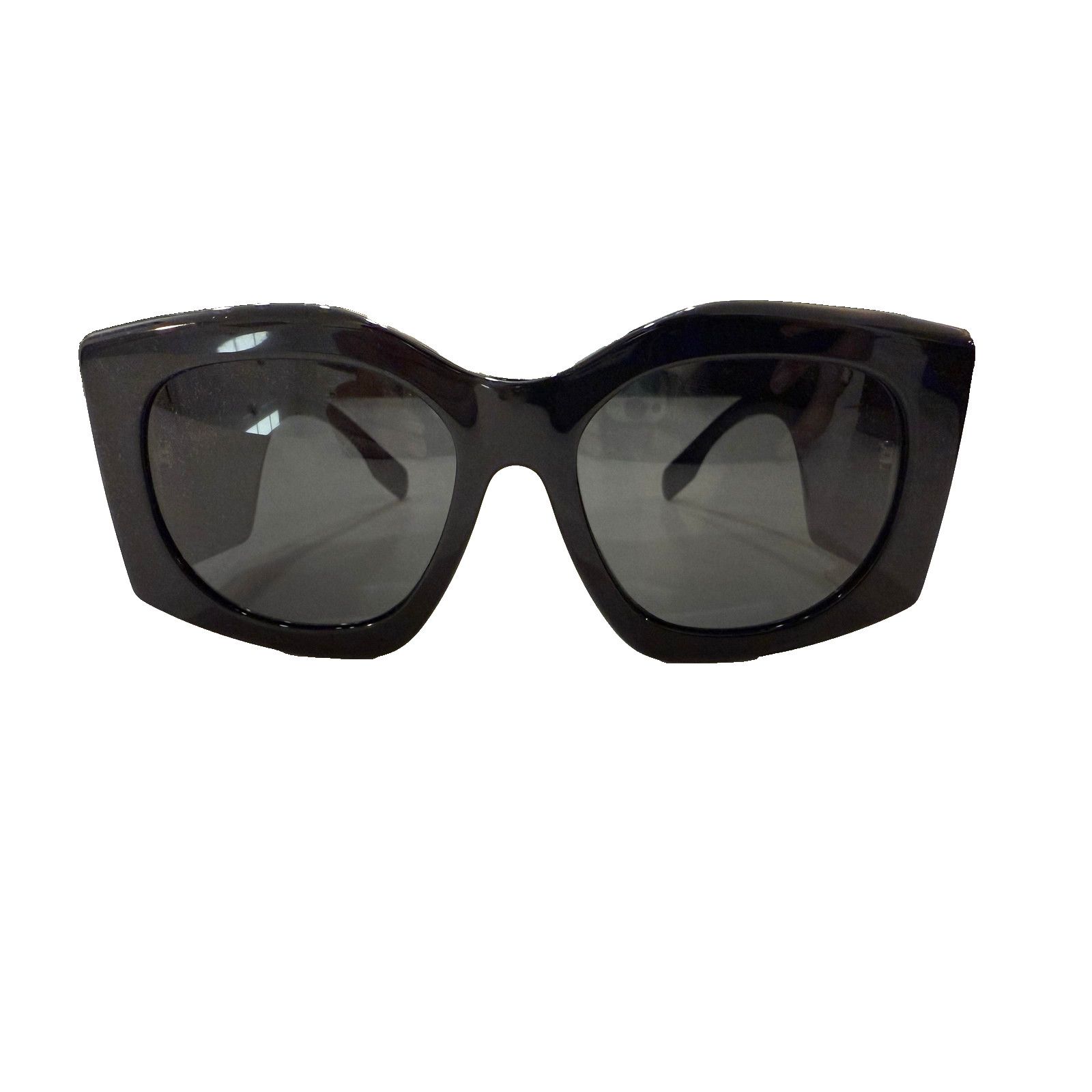 Burberry Burberry Sunglasses Women Blk Crystal Square Oversized NEW Size ONE SIZE - 9 Thumbnail