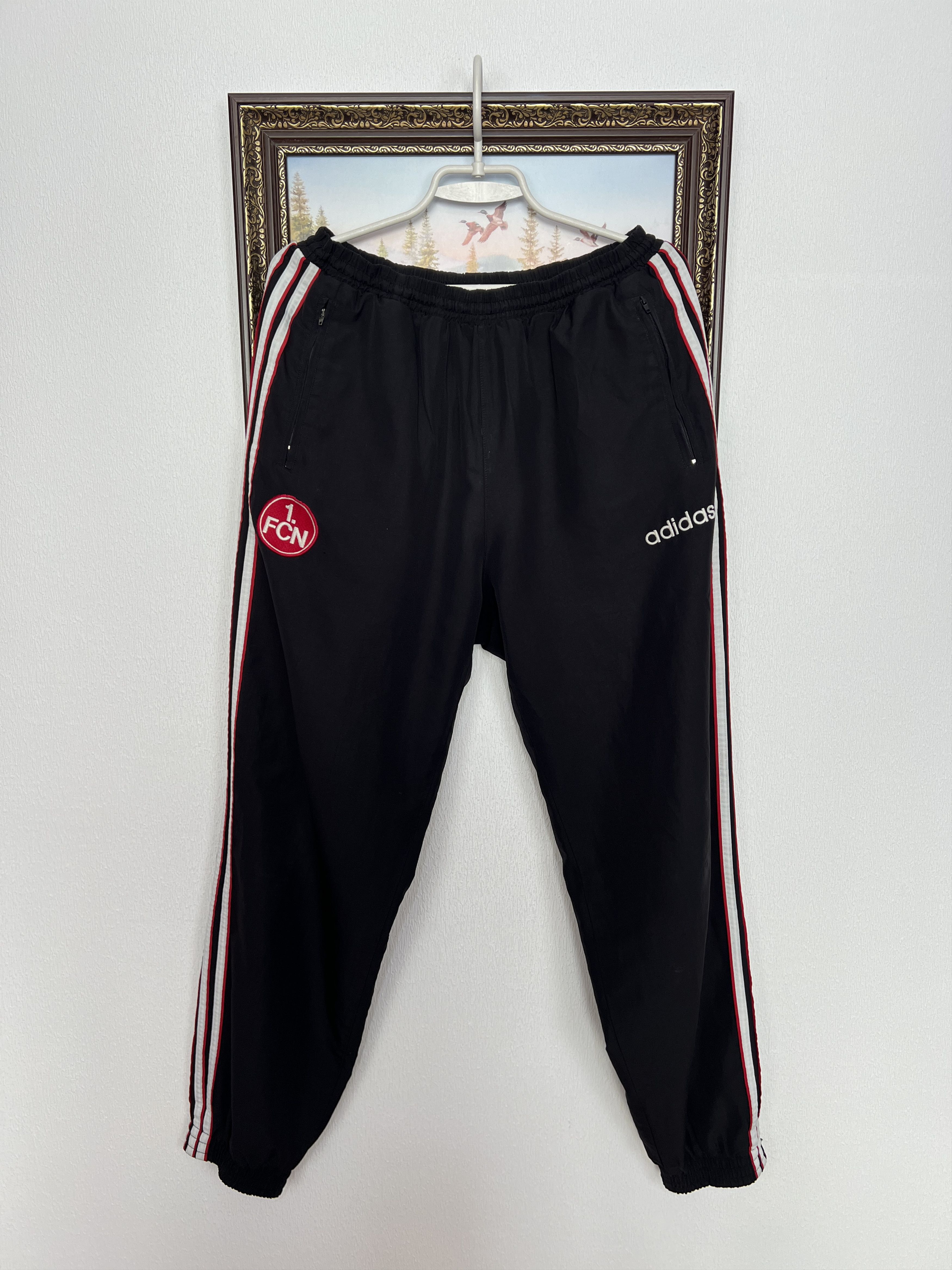 Adidas Vintage Nurnberg 1. FCN Football Pants Soccer Sweatpants Size US 32 / EU 48 - 1 Thumbnail
