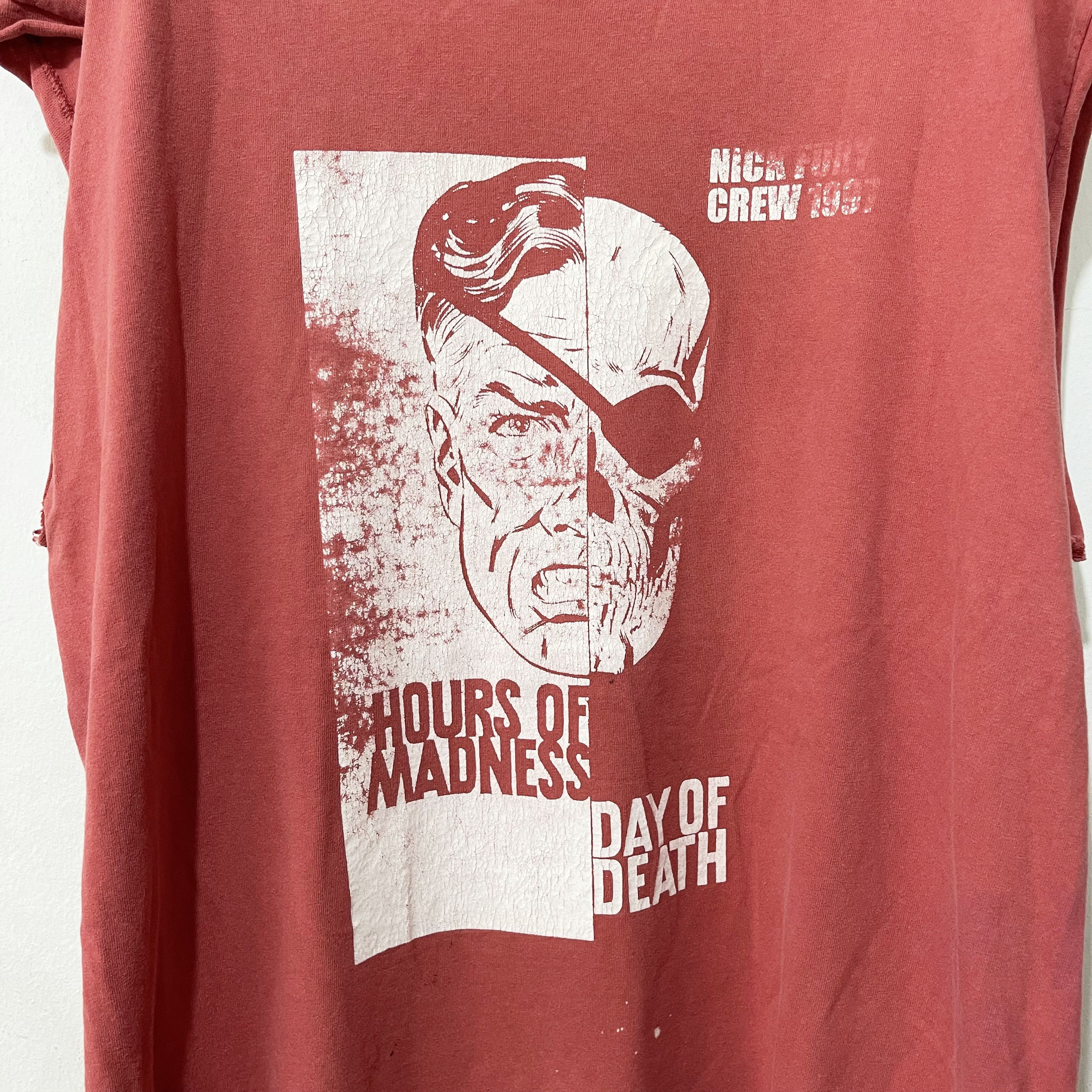 Vintage Vintage 90s “Hours of Madness Day of Death” T-shirt Size US XL / EU 56 / 4 - 2 Thumbnail