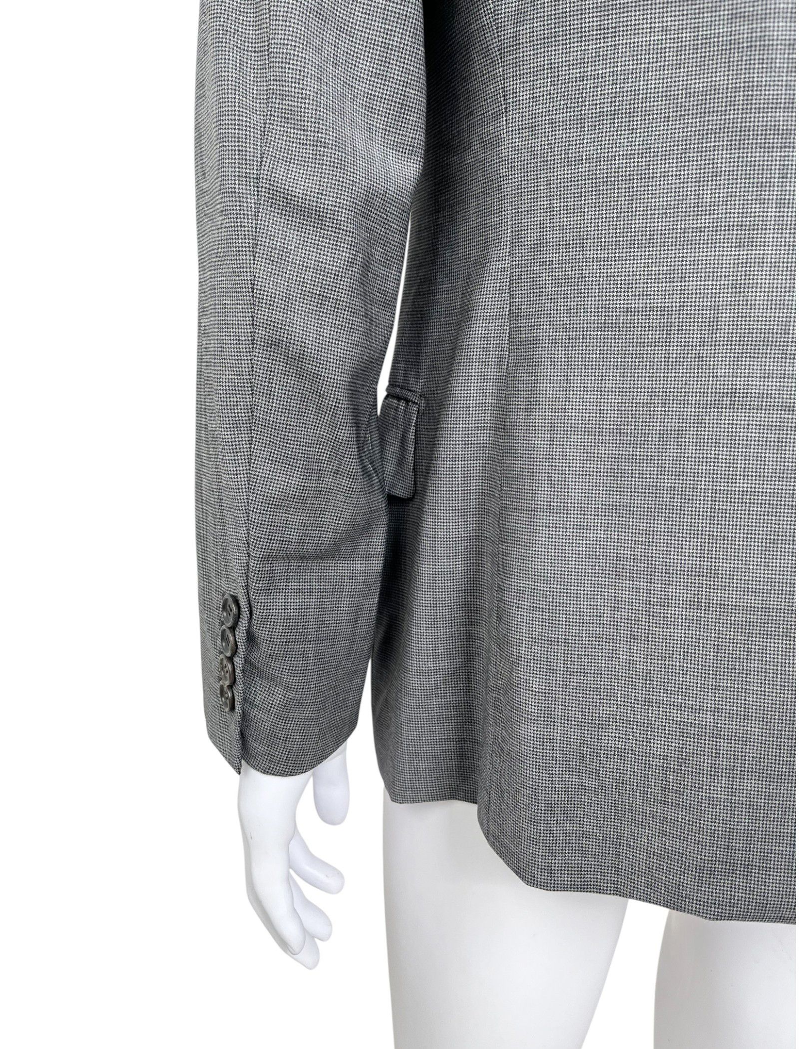 Dior by Kris Van Assche F/W 2008 Grey Wool Blazer Size 52R - 6 Thumbnail