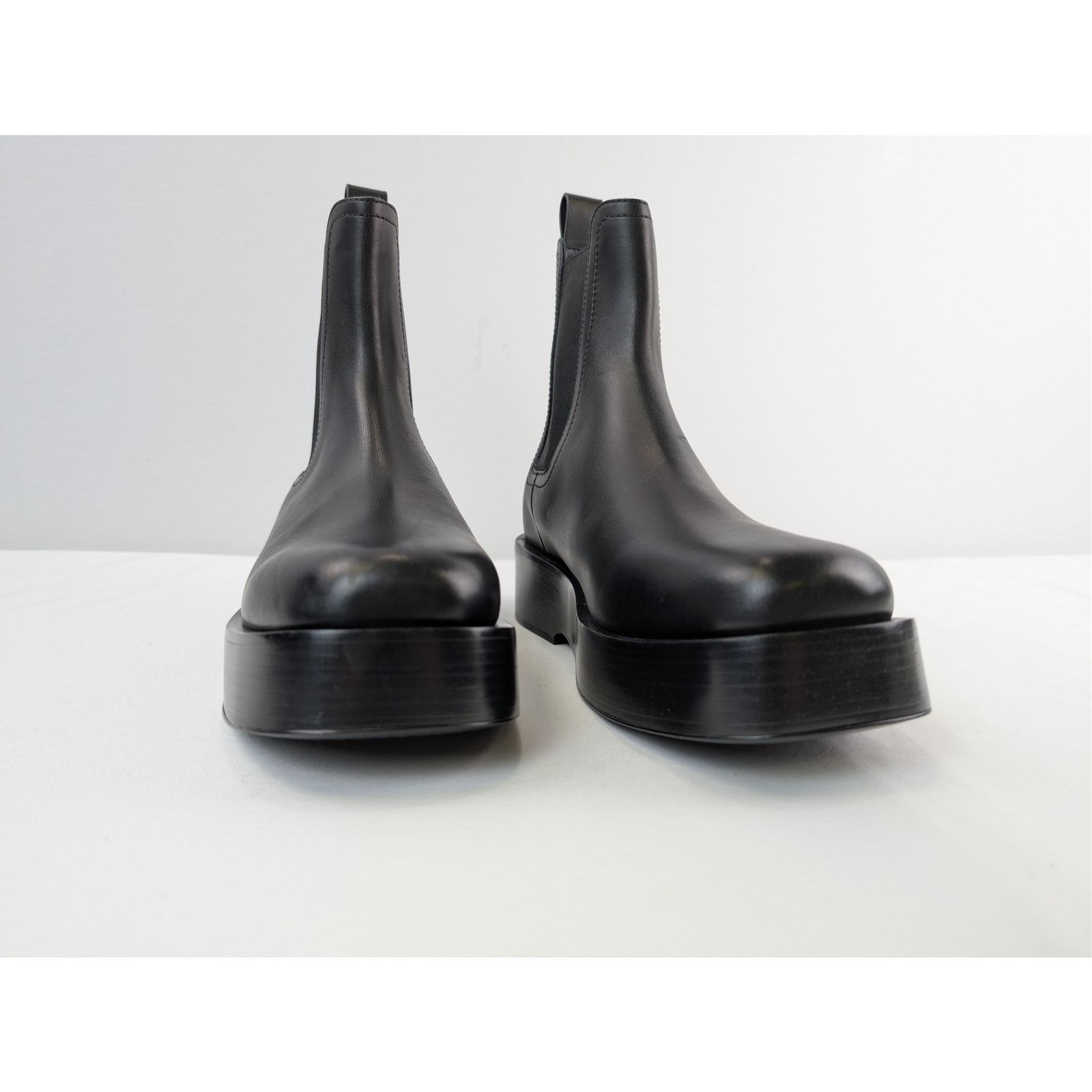 Bottega Veneta o1rshd1 Daisy Calf Torino Ankle Boots in Black Size US 10 / EU 43 - 4 Thumbnail