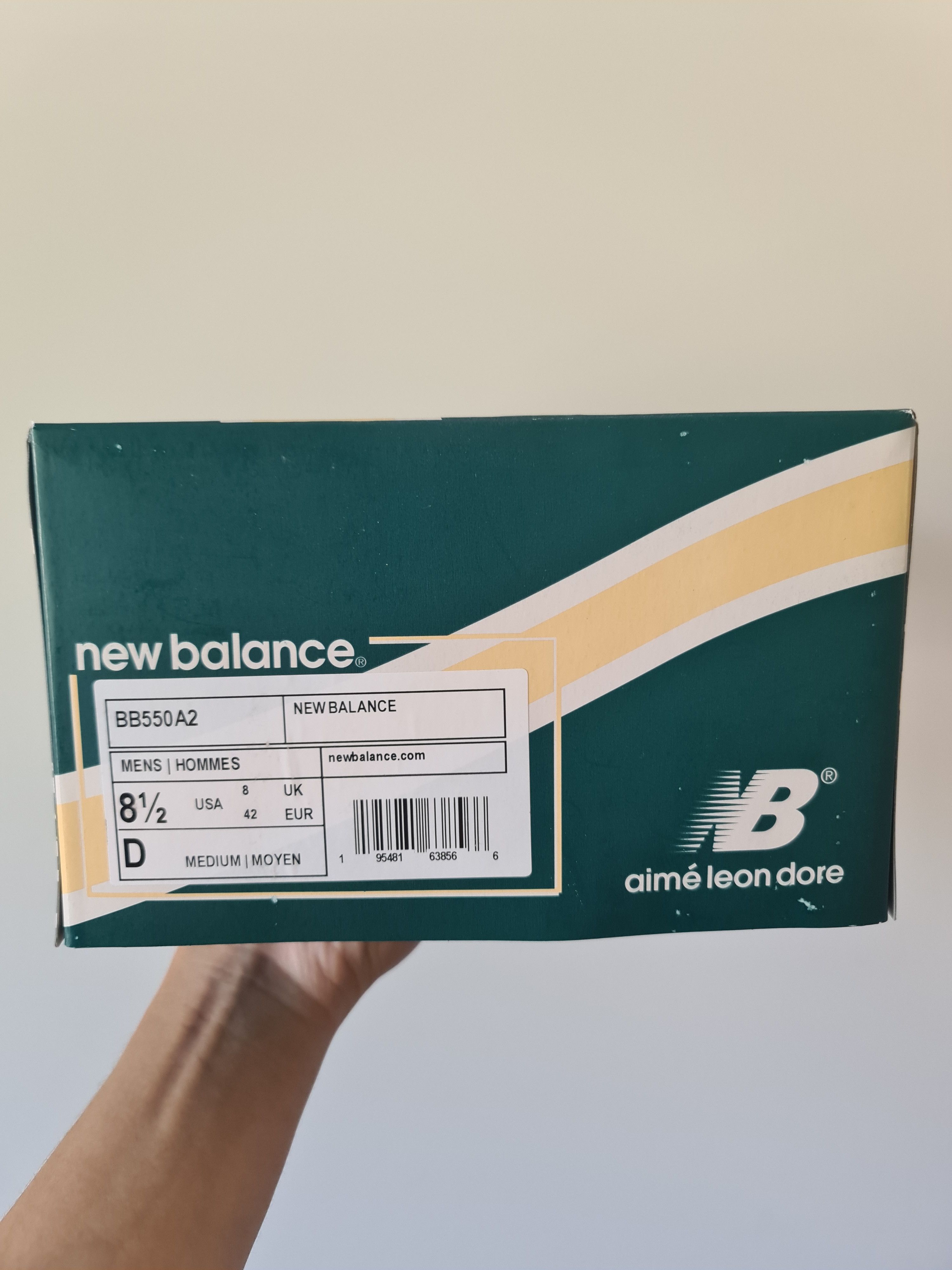 Aime Leon Dore × New Balance 👟 New Balance x Aime Leon Dore 550 "Natural Green" 👟 Size US 8.5 / EU 41-42 - 14 Thumbnail