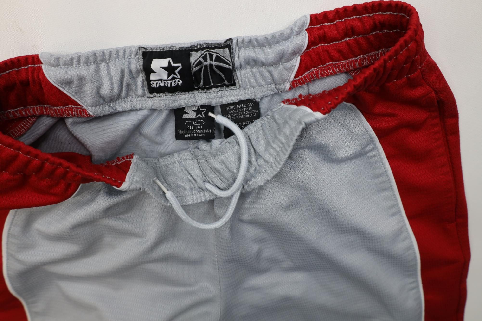 Starter Vintage 90s Y2K Starter Basketball Knit Wide Leg Sweatpants Size US 34 / EU 50 - 9 Thumbnail