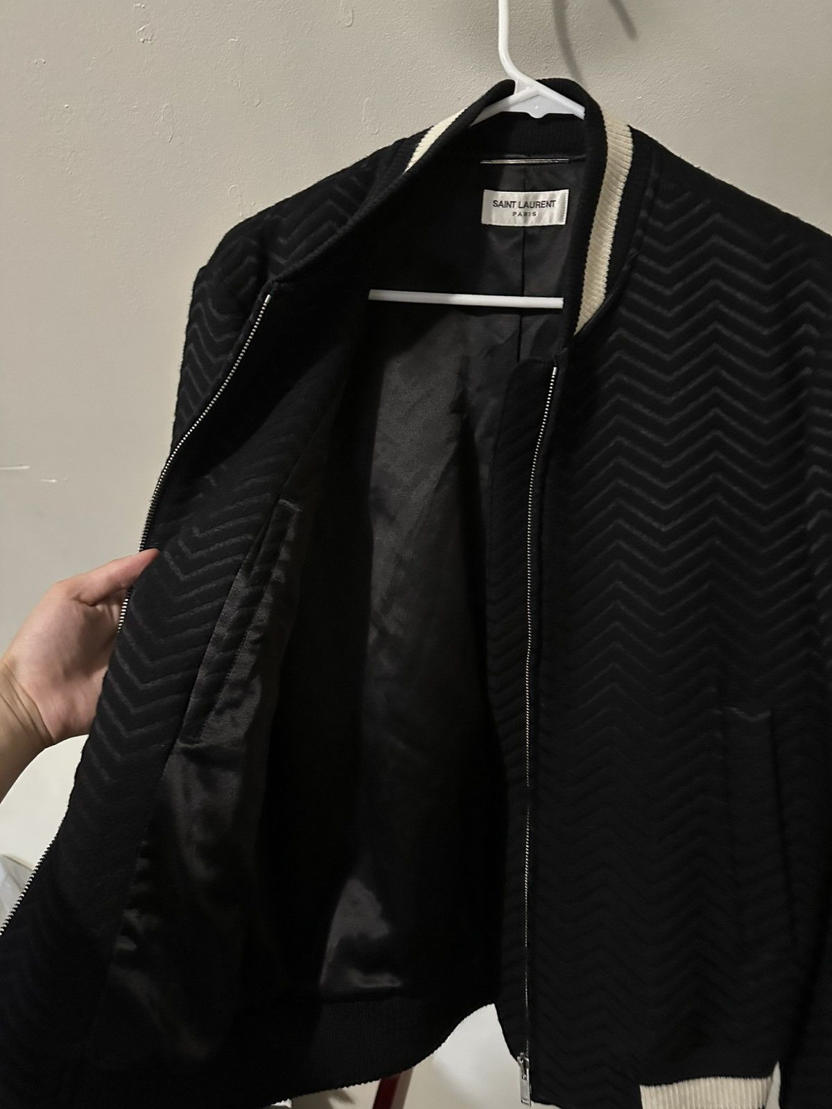 Saint Laurent Paris Saint Laurent Teddy Bomber Jacket Size US S / EU 44-46 / 1 - 7 Thumbnail